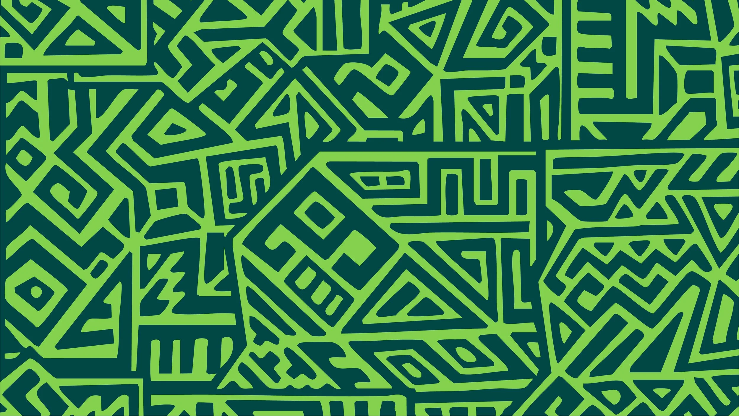 Earthwise Partners trbal background in green.