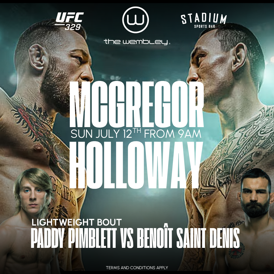 UFC 329 - MCGREGOR VS HOLLOWAY 2