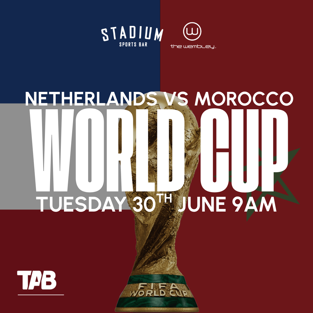 FIFA WORLD CUP - NETHERLANDS V MOROCCO