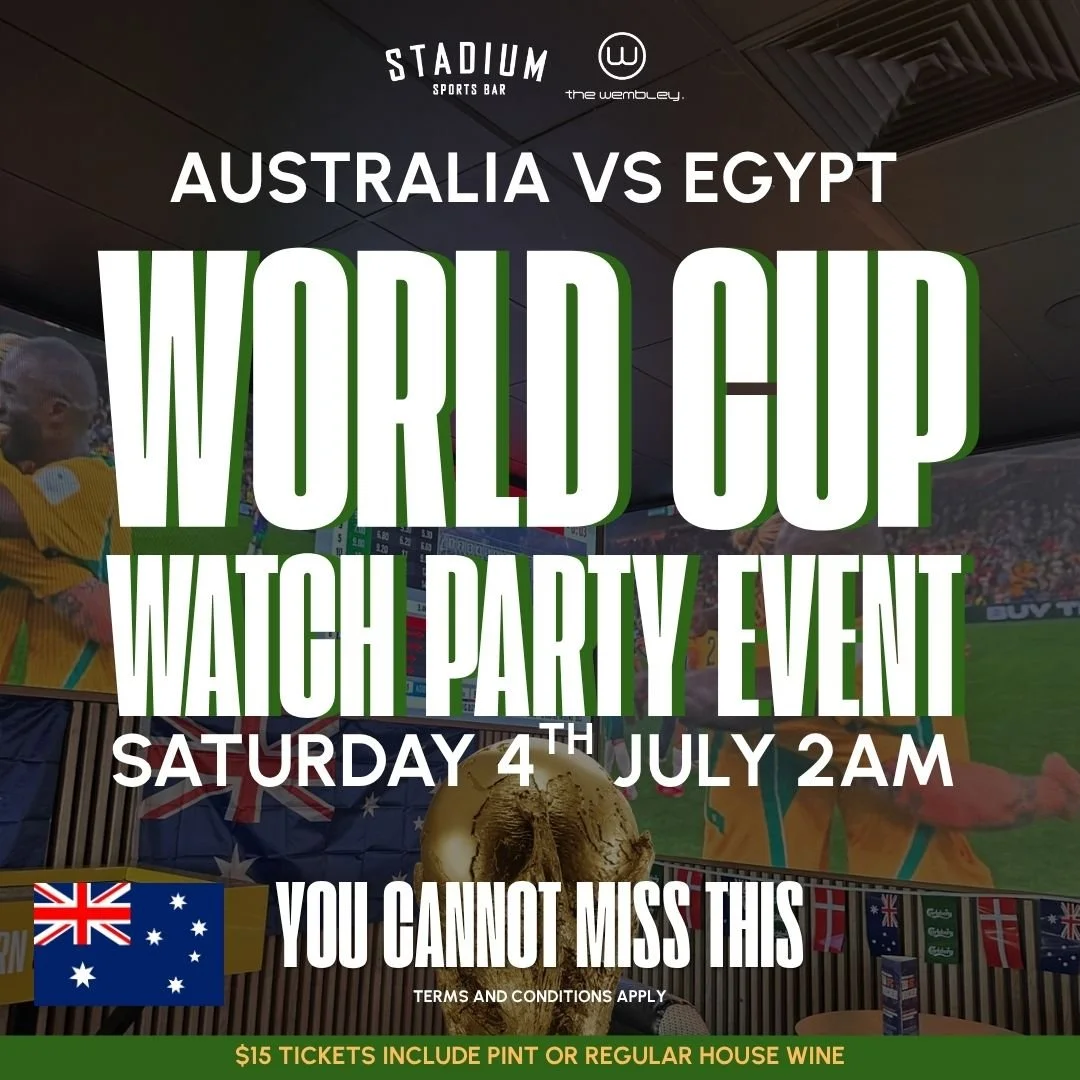 FIFA WORLD CUP - AUSTRALIA V EGYPT WATCH PARTY