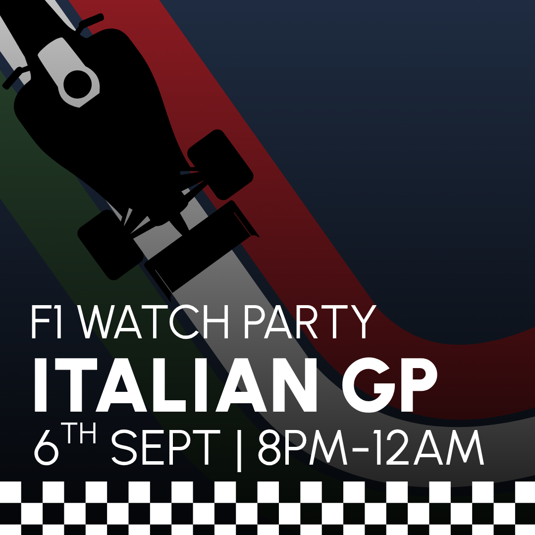 F1 WATCH PARTY - ITALIAN GP 