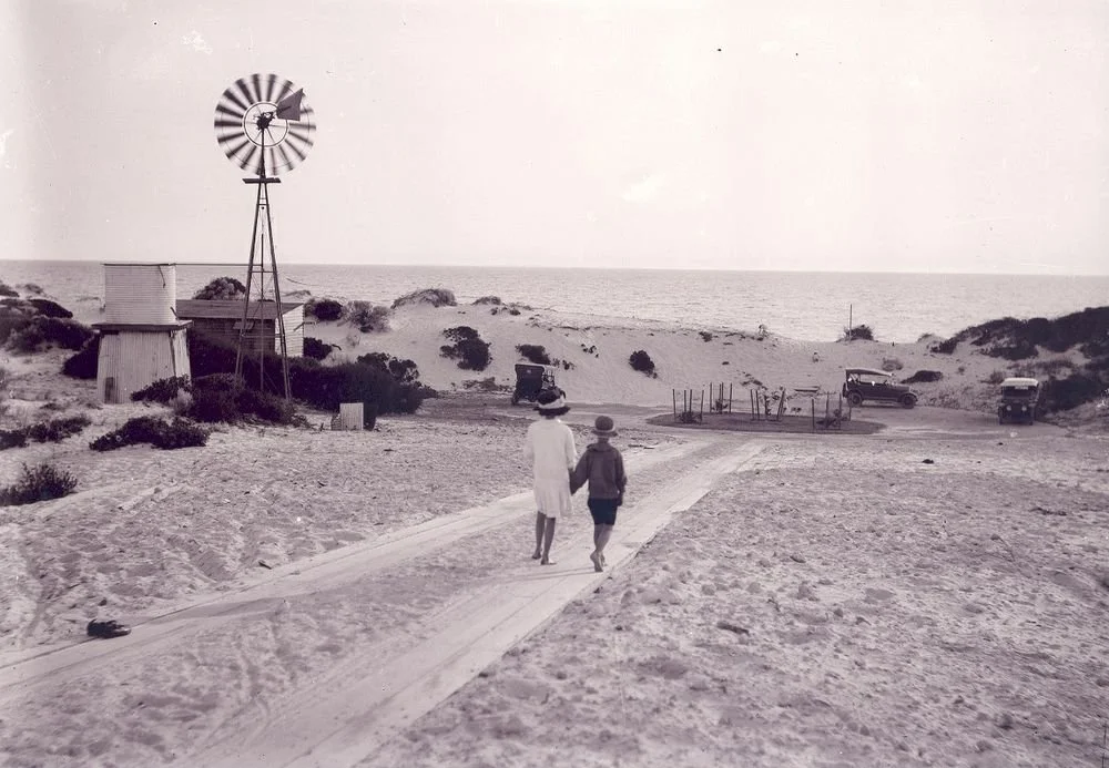 Plank Road End at City Beach 