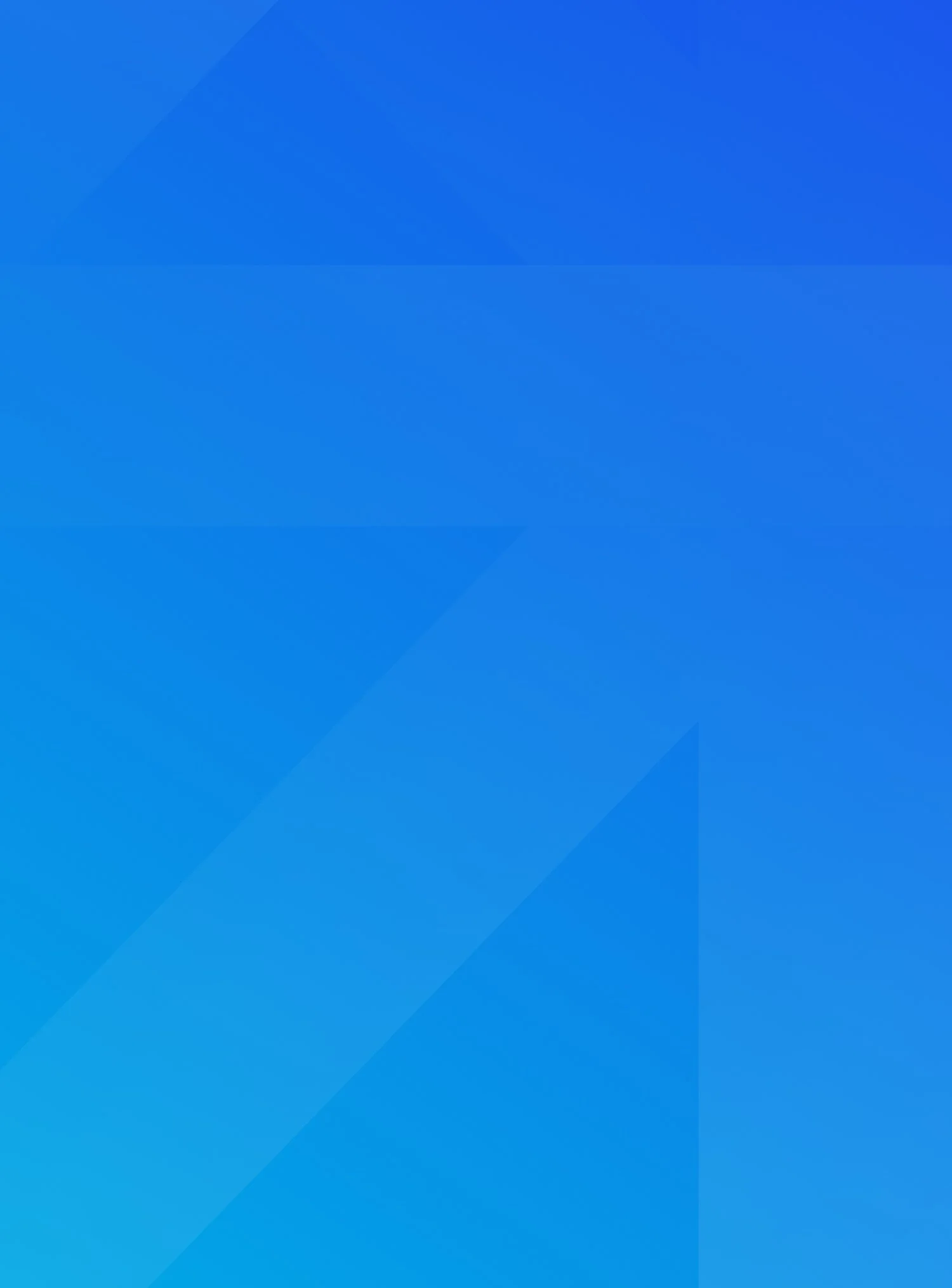 Abstract blue geometric background with various shades of blue and sleek, modern design.