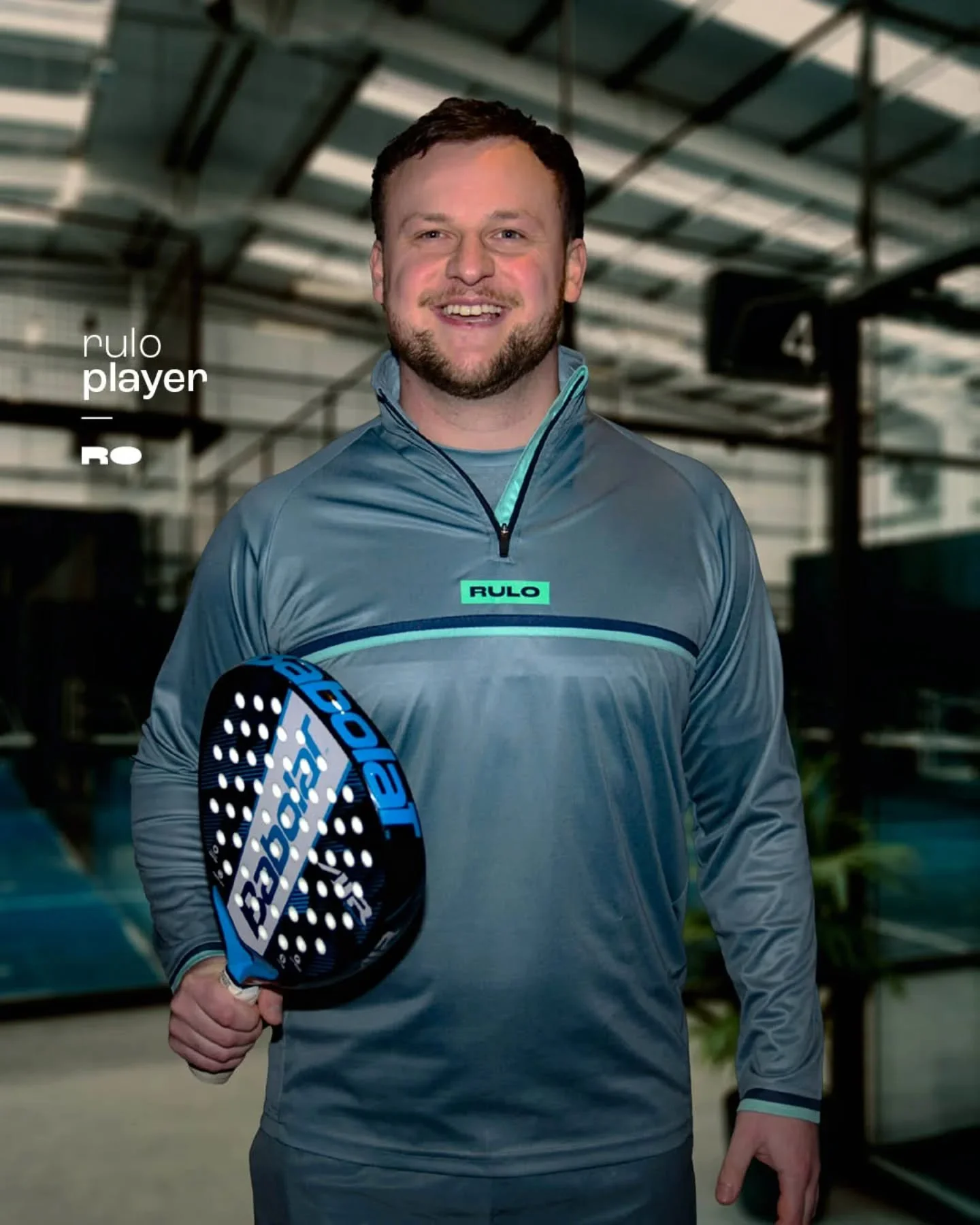 Introducing our very first Rulo PLAYER.

Sam is on an exciting padel journey, pushing himself to go from 1.5 to 3.5 in a year.

He truly embodies what Rulo and padel are all about - getting out there, staying active, meeting new people, and feeling t