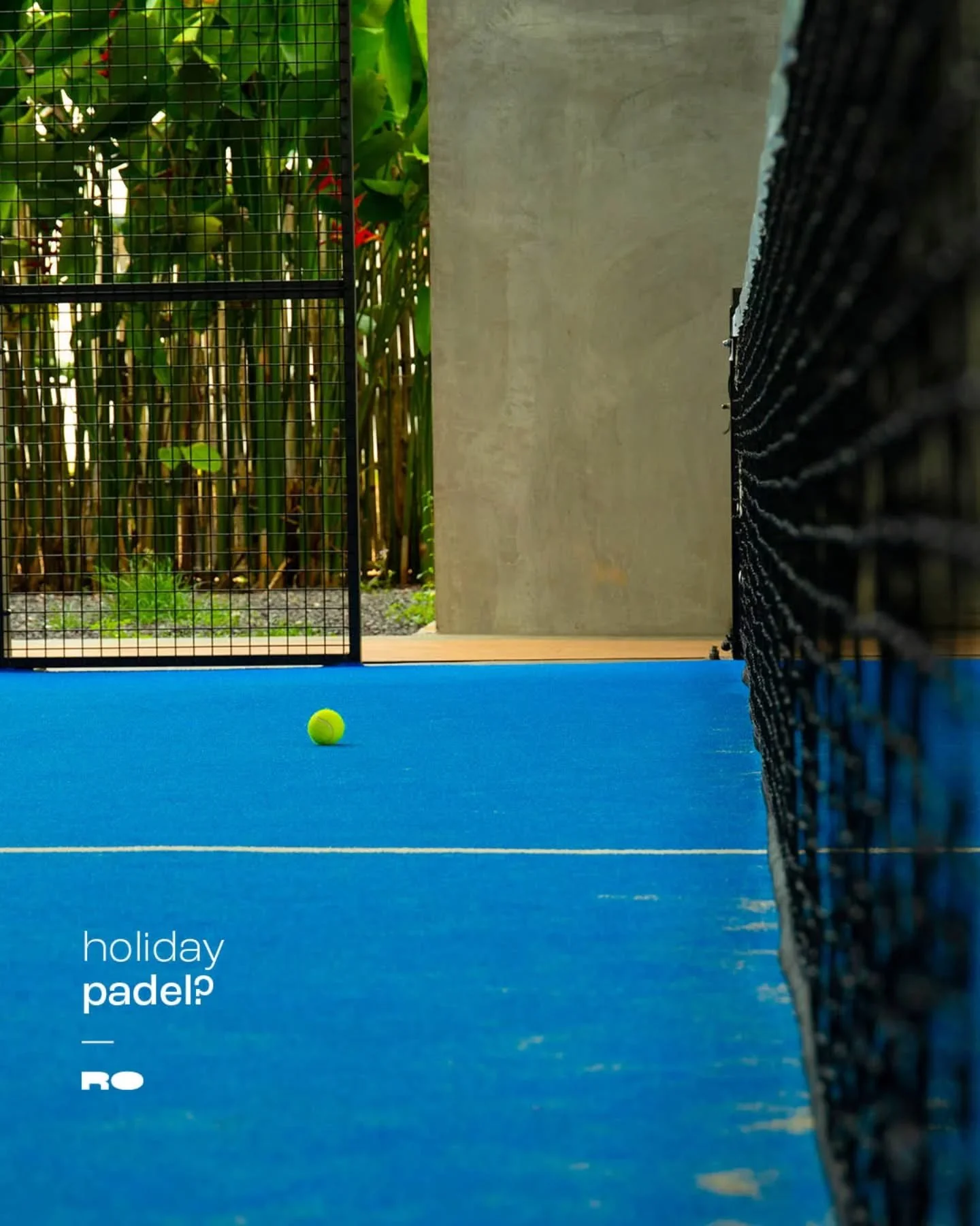 Booking holidays based on Padel?

Guilty 🙌