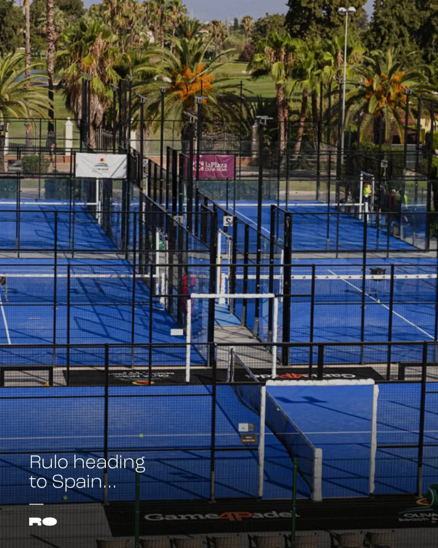 We're heading to Espana 🇪🇸

4 days of Padel, sunshine and hopefully some fantastic Rulo content. 

We'll be hitting the world class facilities at @olivanovaresort 

We cant wait!