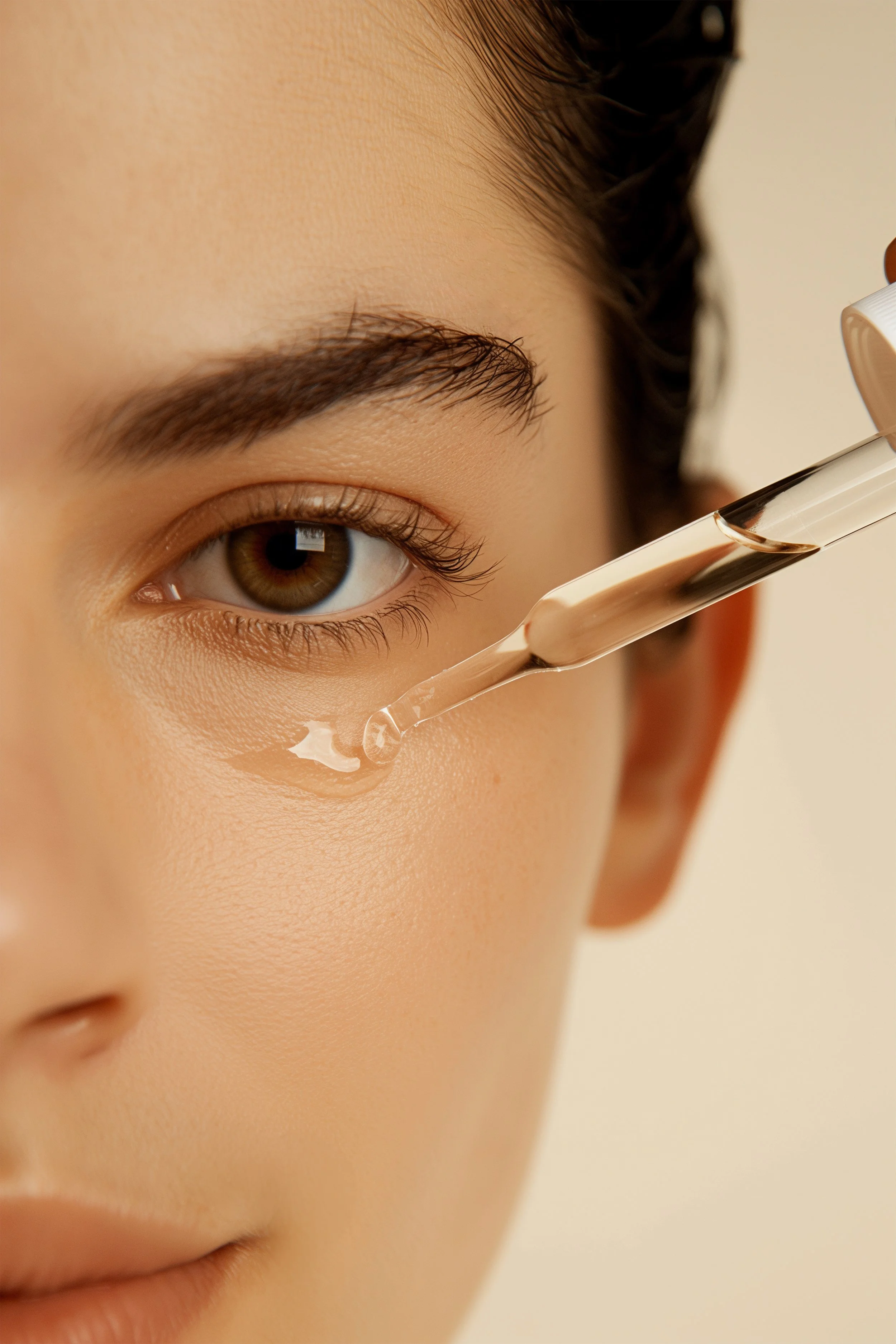 Woman with smooth, even skin after a professional chemical peel treatment