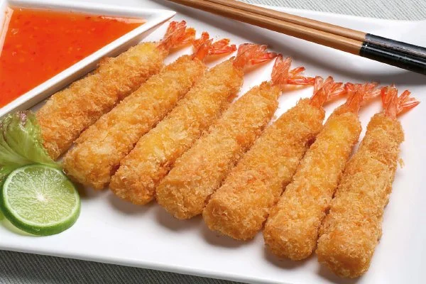 Langostinos en Tempuras