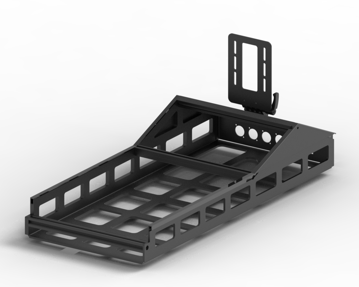 Structure métallique formant un cadre pour AVID S6