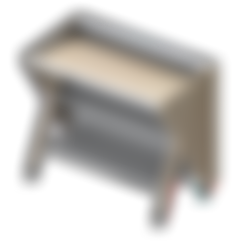 Image flou d'un futur meuble