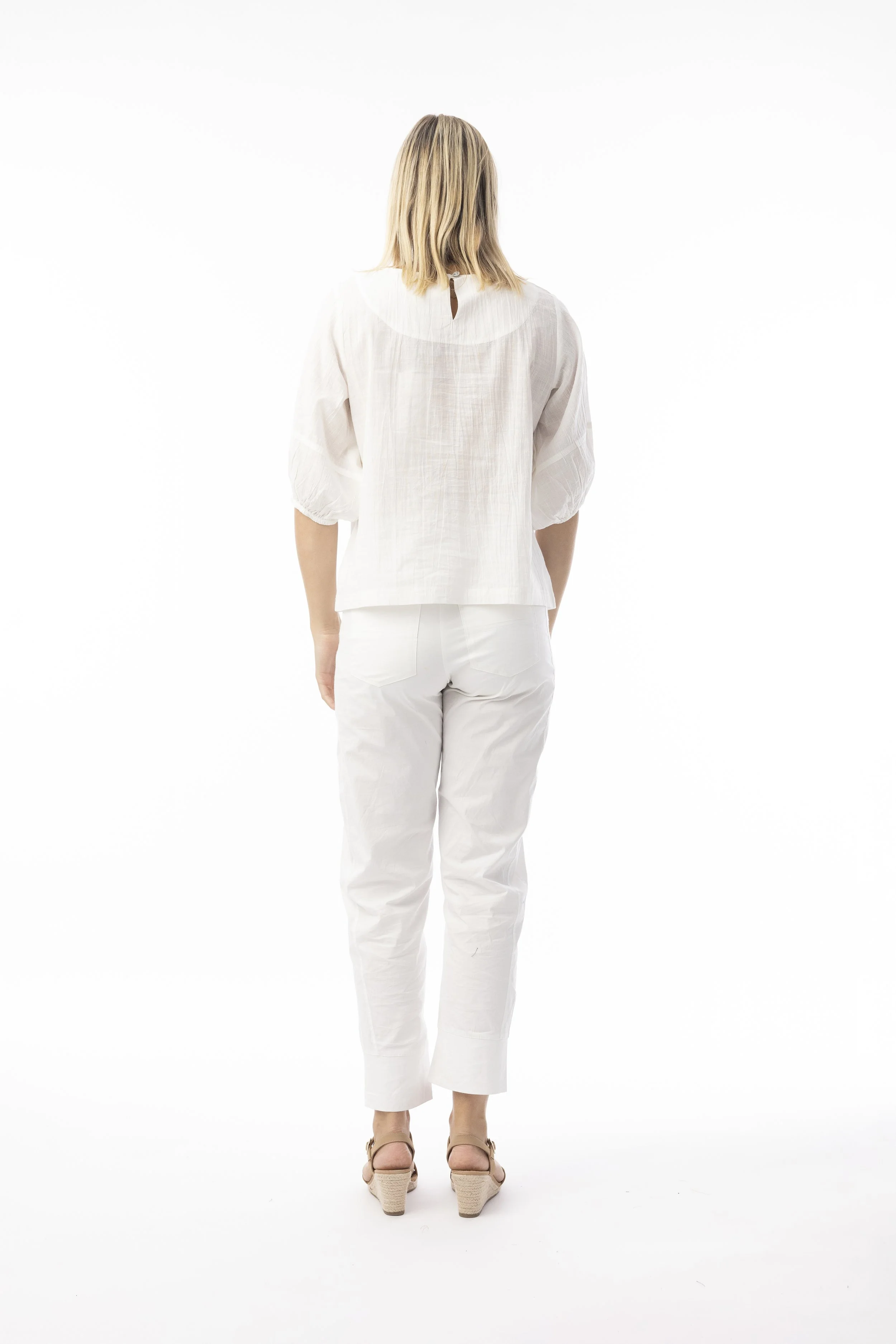 52710 Puff Sleeve Top White BACK.jpg (Copy)
