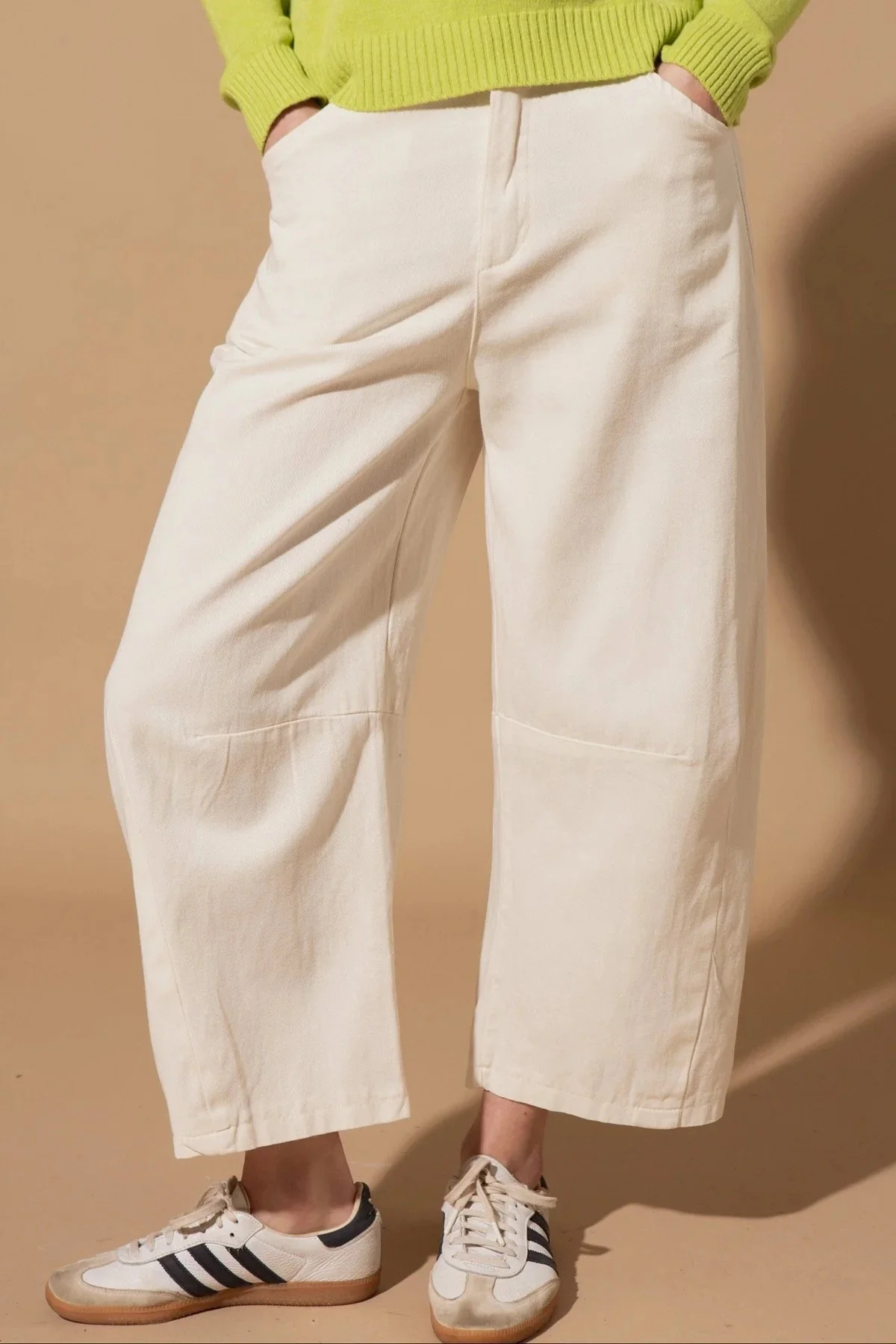 TILLEY & GRACE MARINO DENIM TROUSERS