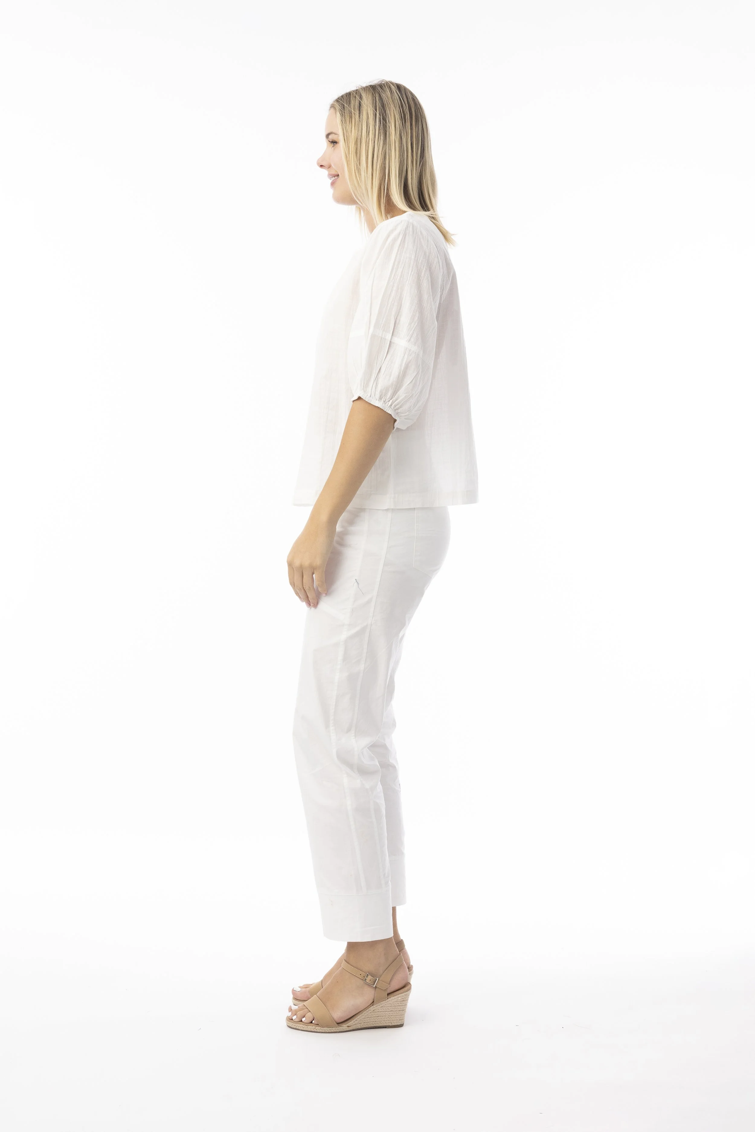 52710 Puff Sleeve Top White SIDE.jpg (Copy)