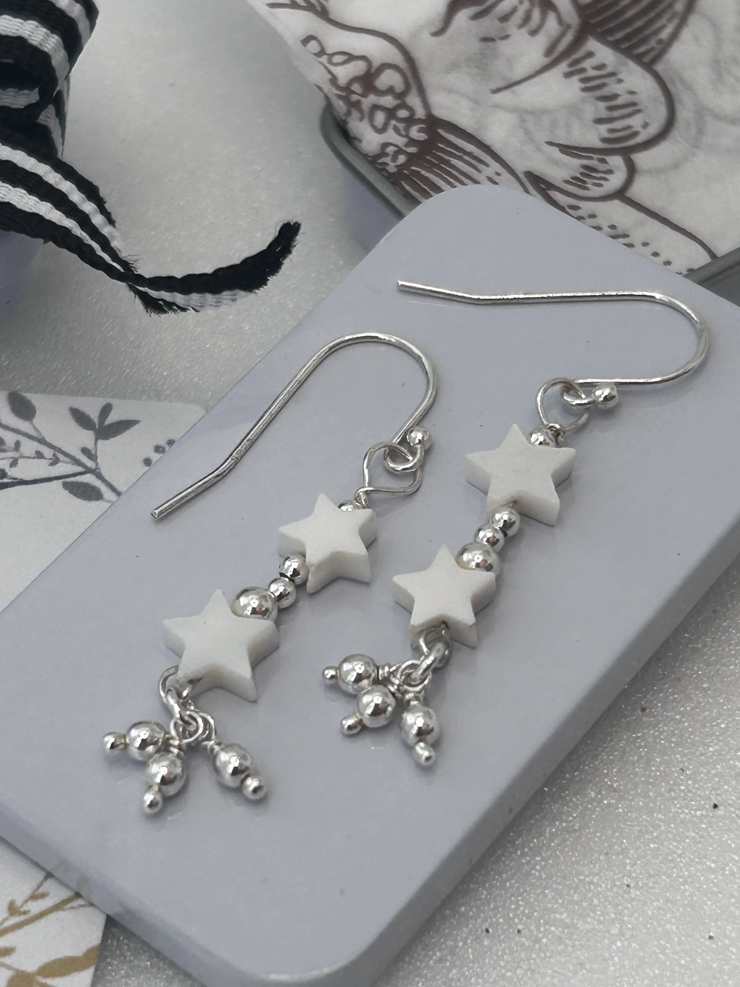 Wish Upon a Star Dropper Earrings