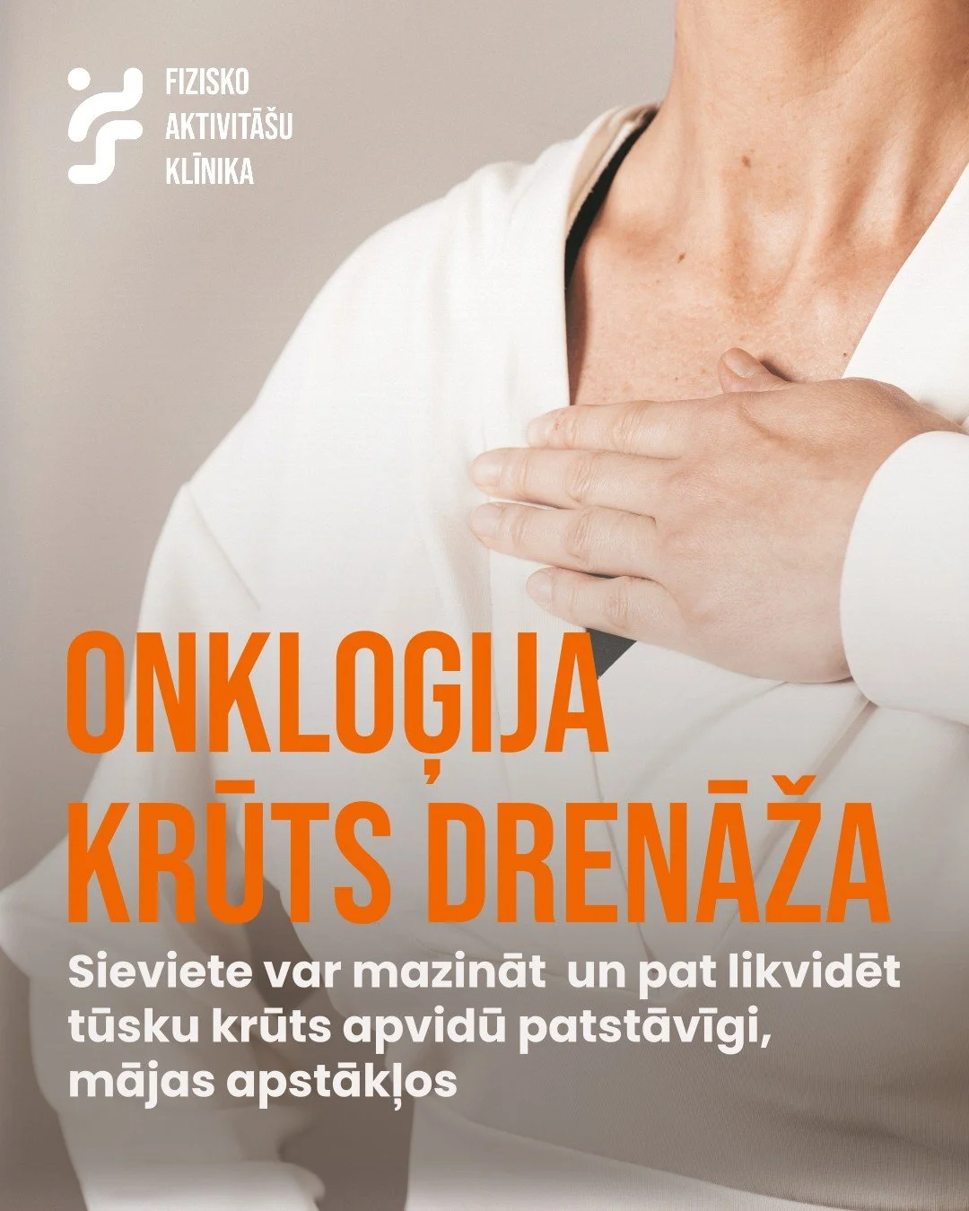 Saskaroties ar pretvēža terapiju &ndash; ķīmijterapiju, staru terapiju, sievietēm var attīstīties limfātiskā tūska krūts apvidū. &Scaron;o stāvokli raksturo pilnuma, smaguma un sprieguma sajūta, kas var parādīties pēk&scaron;ņi vai pakāpeniski.

Svar