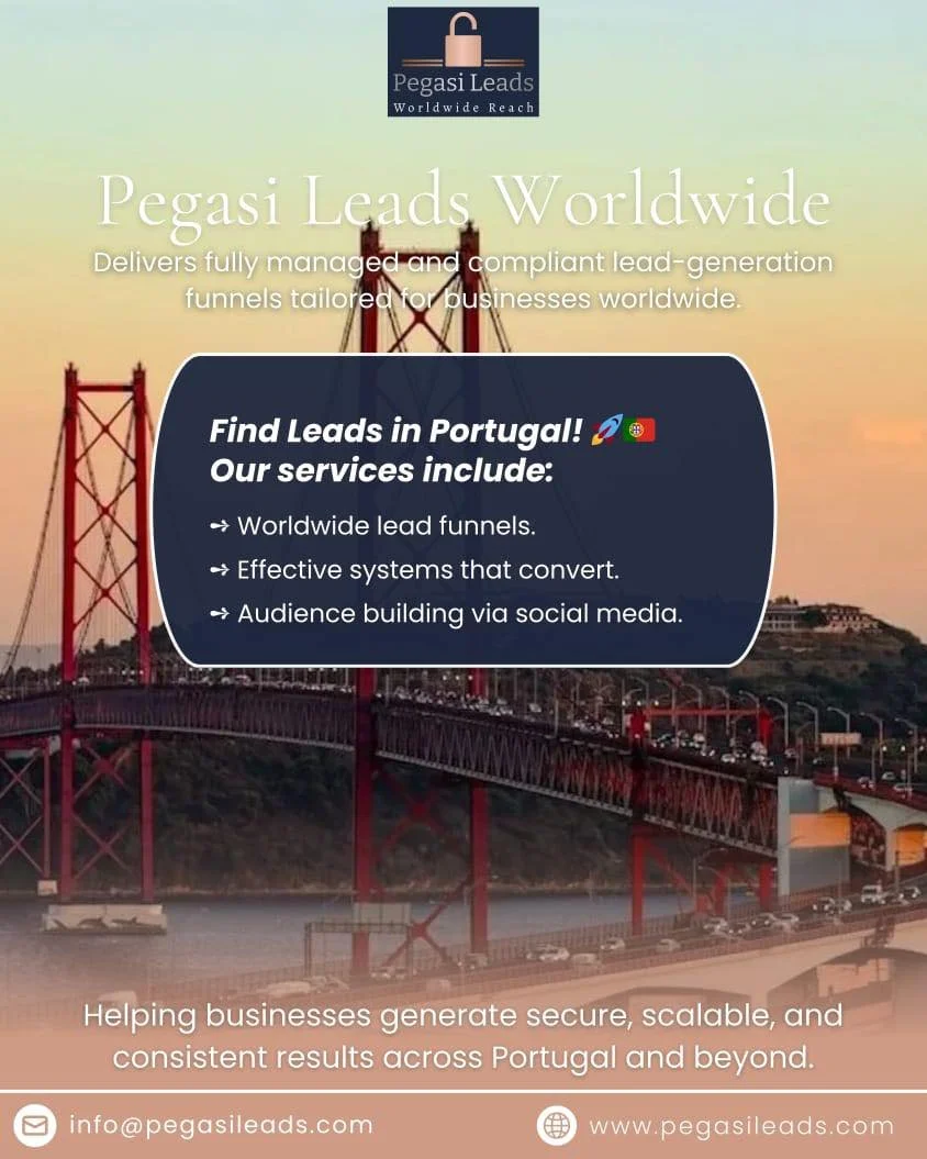 Based in Portugal? - Pegasi Leads Worldwide