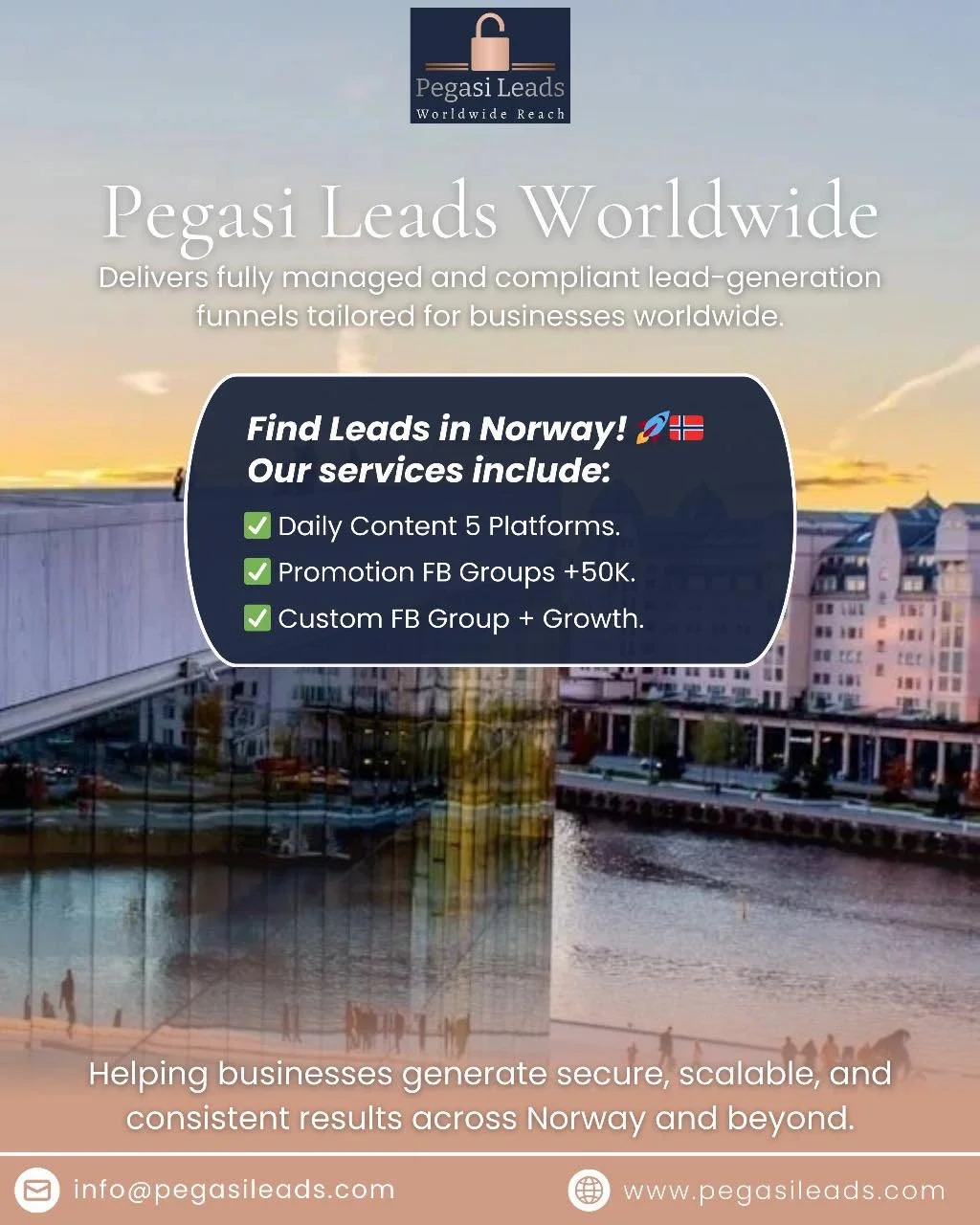 Based in Norway? - Pegasi Leads Worldwide