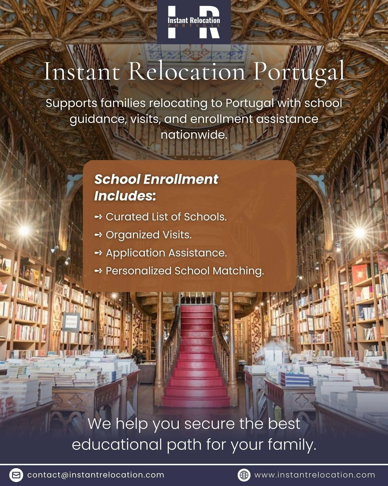 Pegasi Leads Worldwide - Content 9 for our Client Instant Relocation Portugal