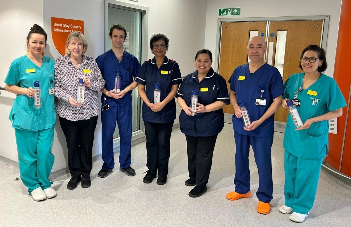 New water bottles enhance the comfort and safety of patients before surgery