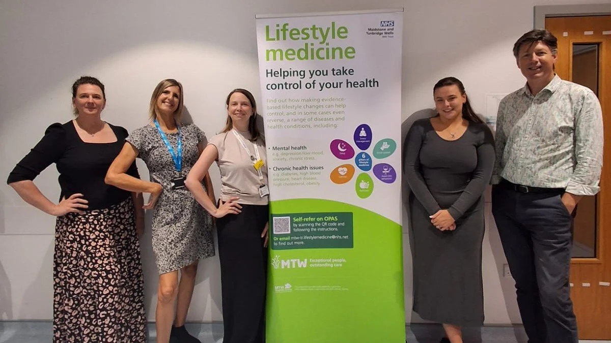 Lifestyle Medicine team shortlisted for national staff wellbeing award
