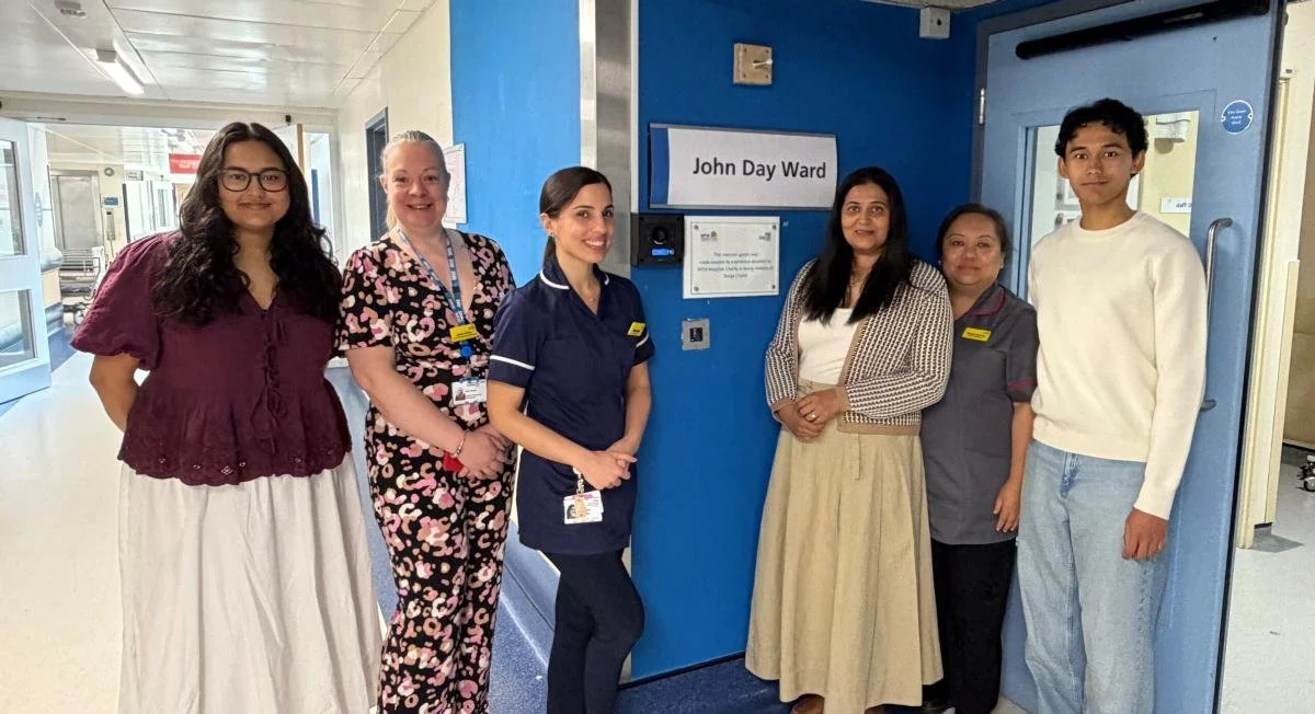 Father’s memory honoured at Maidstone Hospital