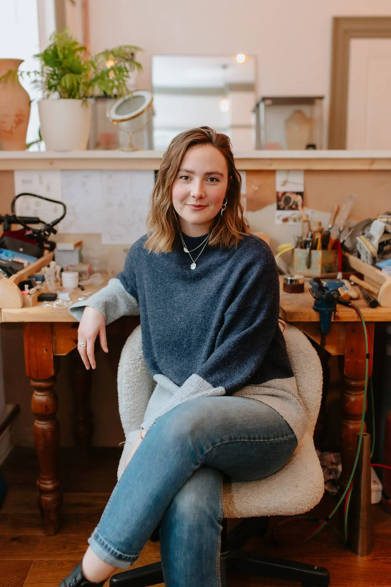Brand Portrait of Josie Mitchell by Celie Nigoumi, Lifestyle, Brand and Portraits Photographer in Frome, Somerset