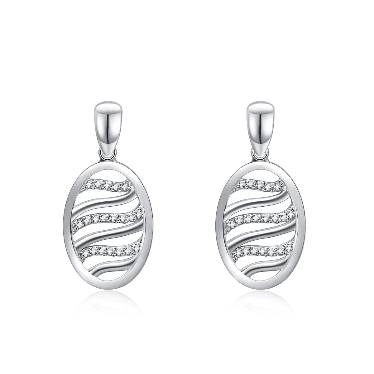 Sparkling Waves Earrings