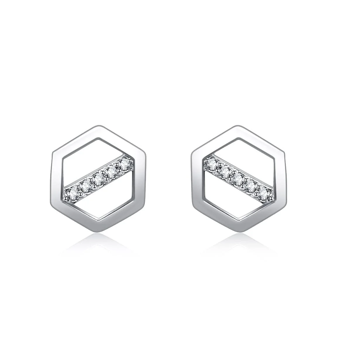Hexagonal Earrings