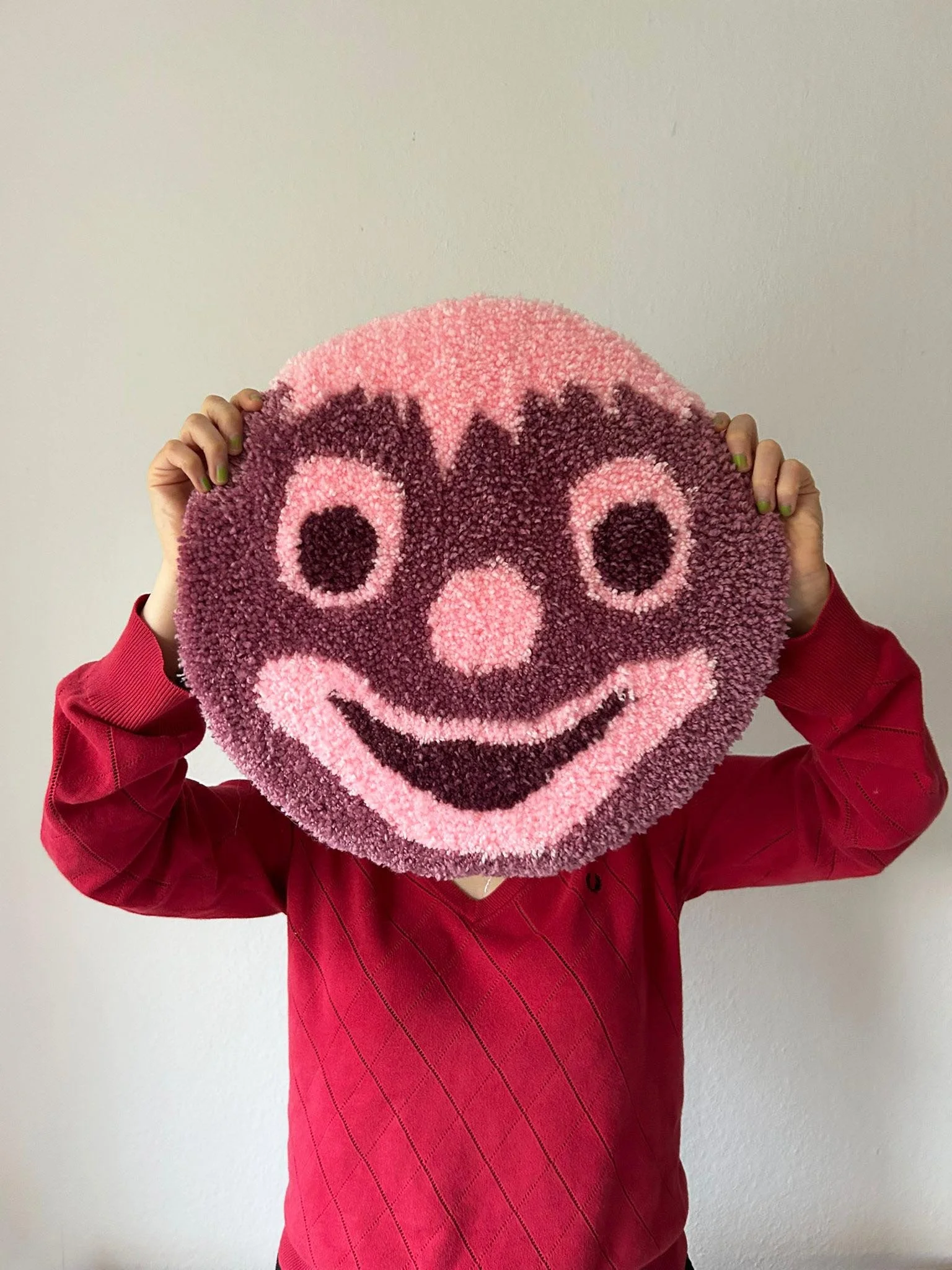 Bologna Face, tufted rug, acrylic yarn, 2025