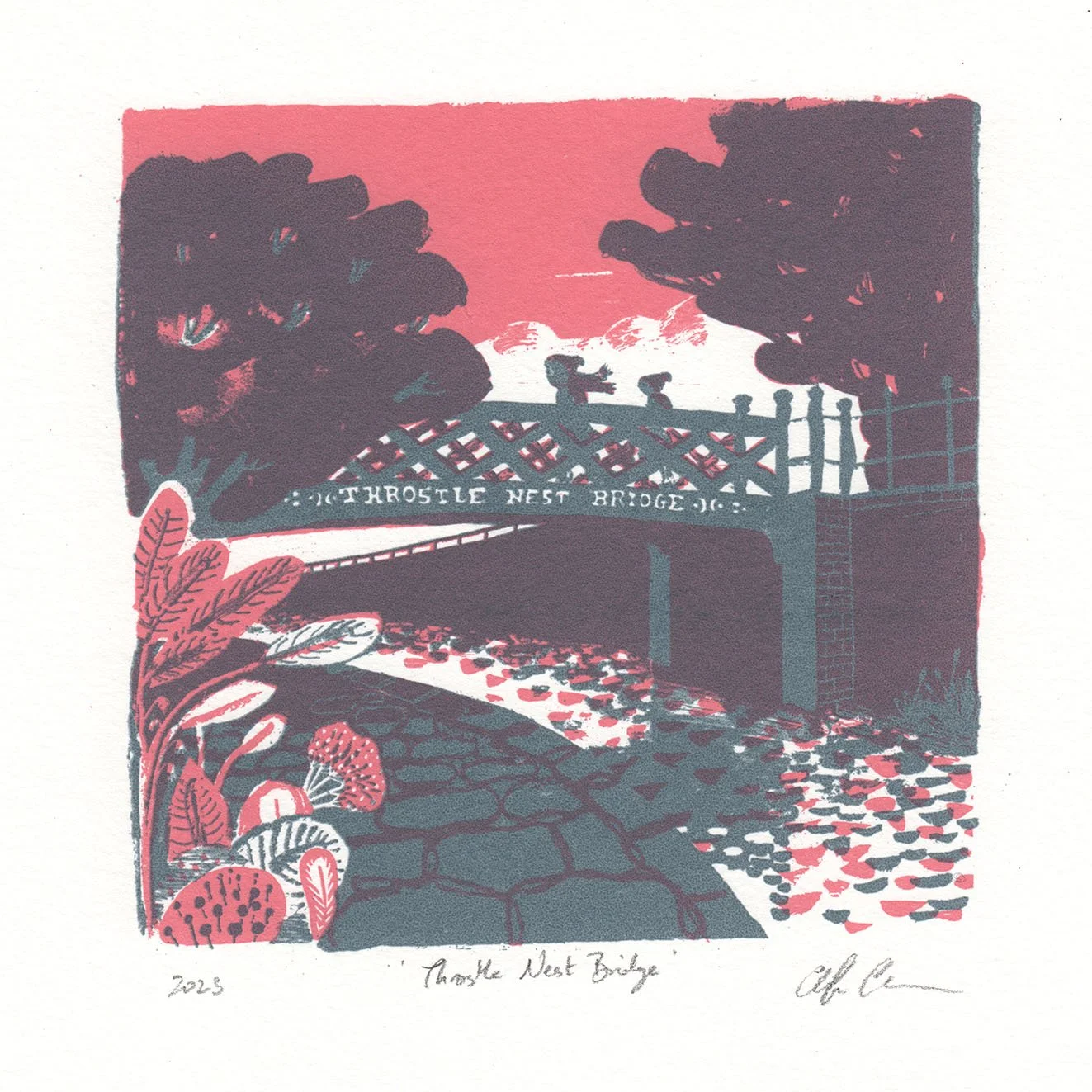 Throstle Nest Bridge Print