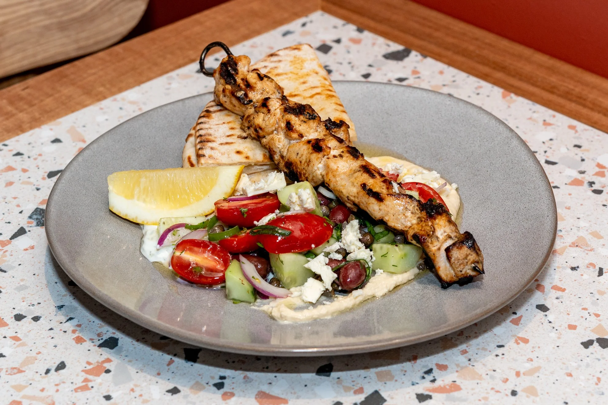 Stavros Souvlaki Plate