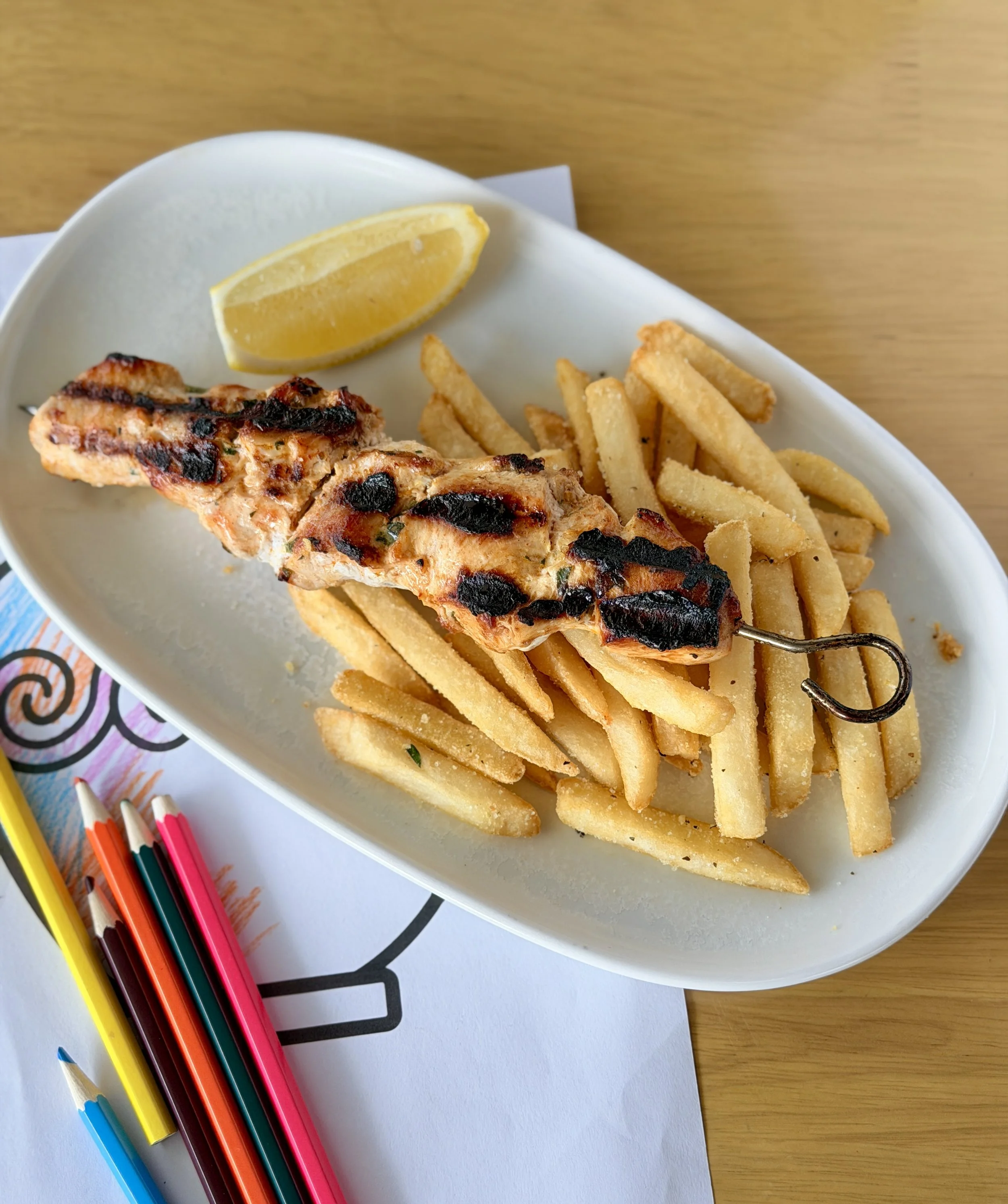 Kids Souvlaki 