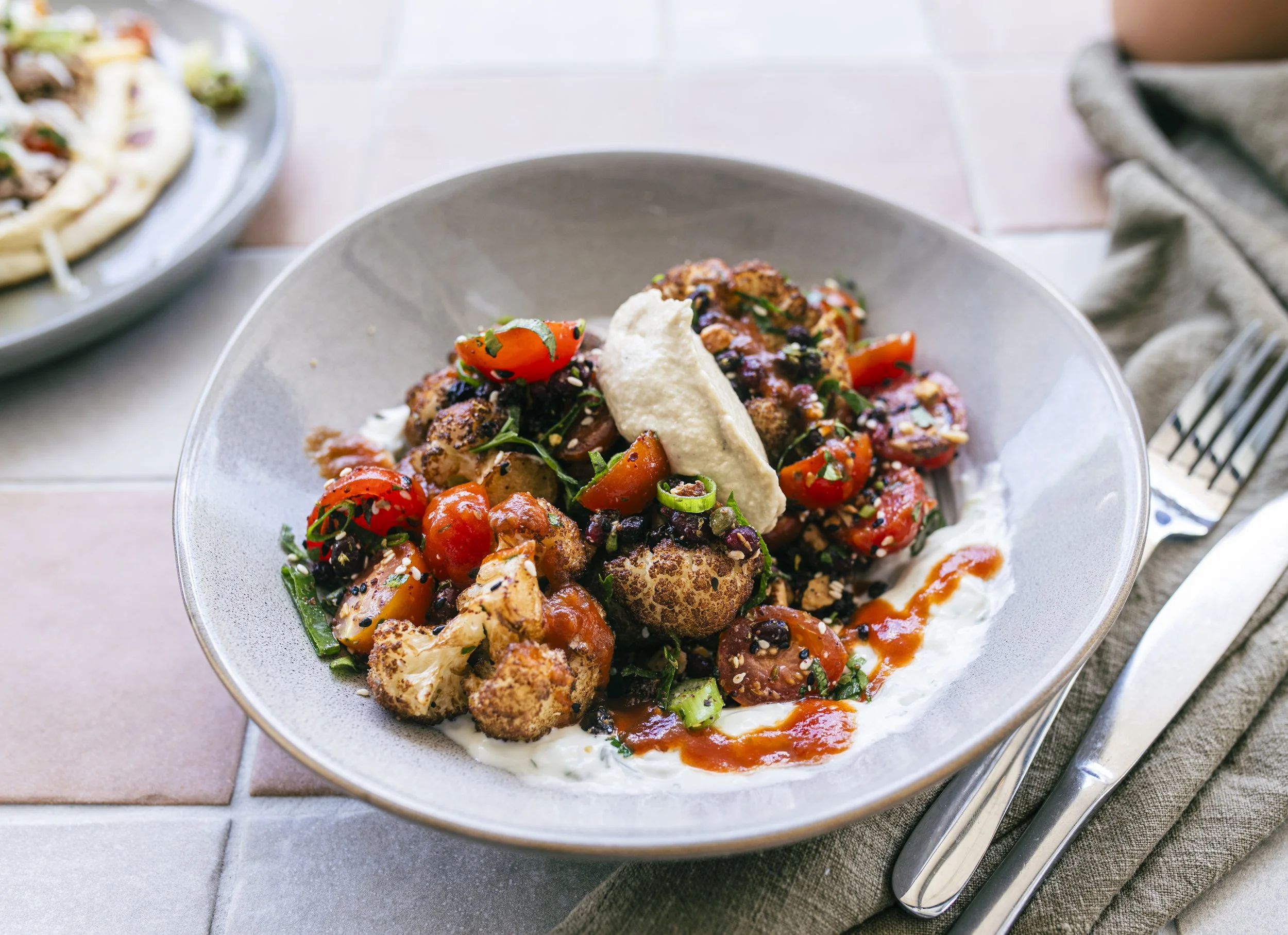 Roast Cauliflower Salad