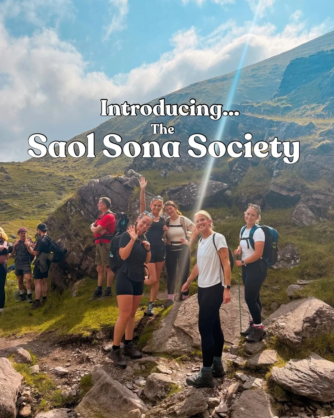 ✨ Big News - The Saol Sona Society is Here! ✨

I can&rsquo;t believe how much Saol Sona has grown! What started as a few hikes and swims has turned into an incredible community of people all across Ireland and I&rsquo;m so grateful for every single o