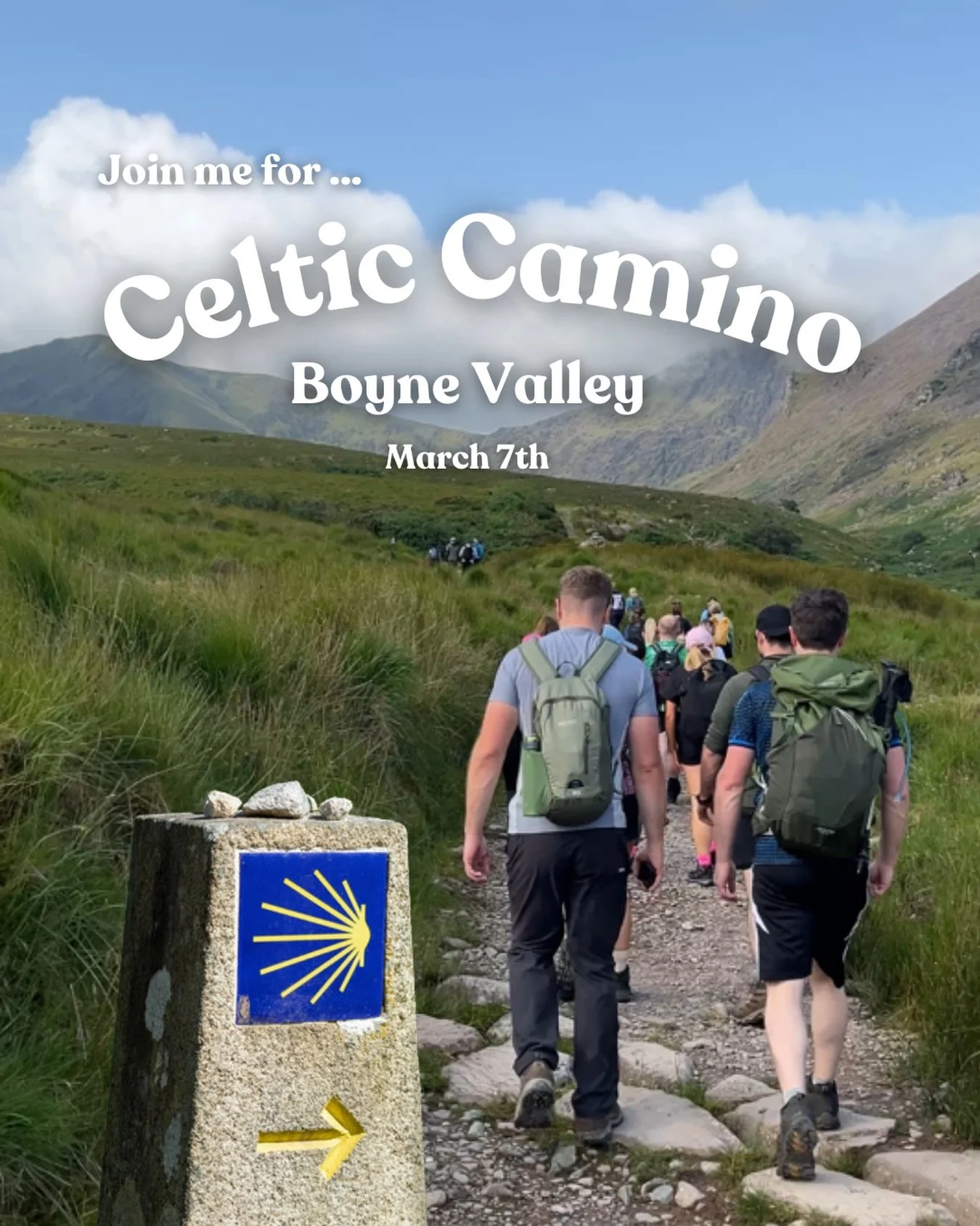 Have you wanted to do a Celtic Camino route? ☘️🥾

‼️ All spaces are now full- to join the waitlist please DM &ldquo; Boyne Valley Waitlist&rdquo; ‼️

Join us on Saturday, March 7th  to walk the Boyne Valley Celtic Camino 🌿✨

Starting in Drogheda, t