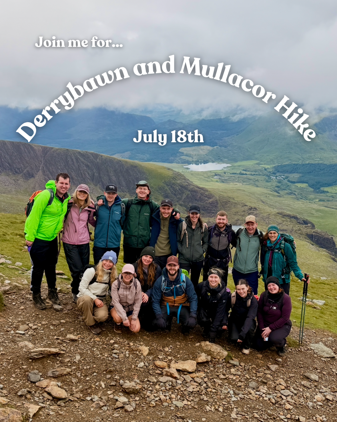Derrybawn and Mullacor Mountain Hike | Wicklow| July 18th