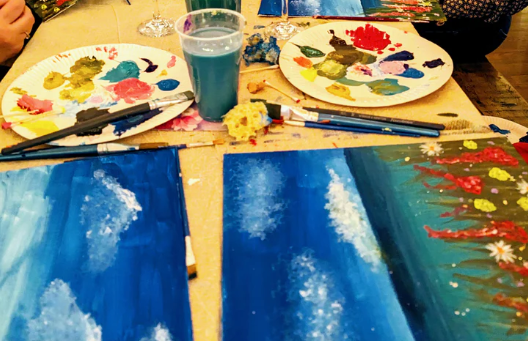 Canvas Painting Evening with Claire Innes