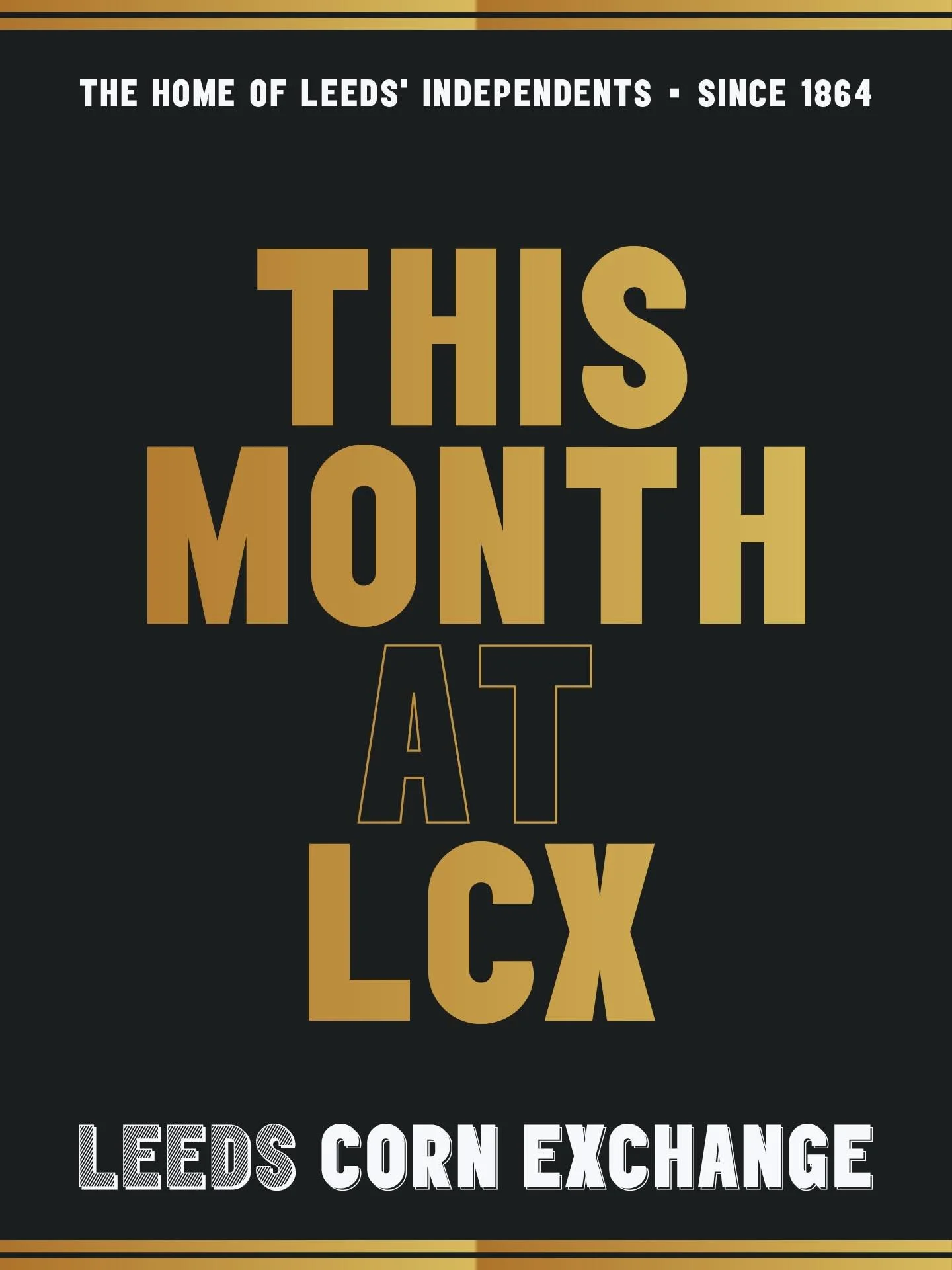 It&rsquo;s the first day of spring! 🌼🌿 

And we&rsquo;ve got lots of lovely events this month at Leeds Corn Exchange. 

Take a look ➡️