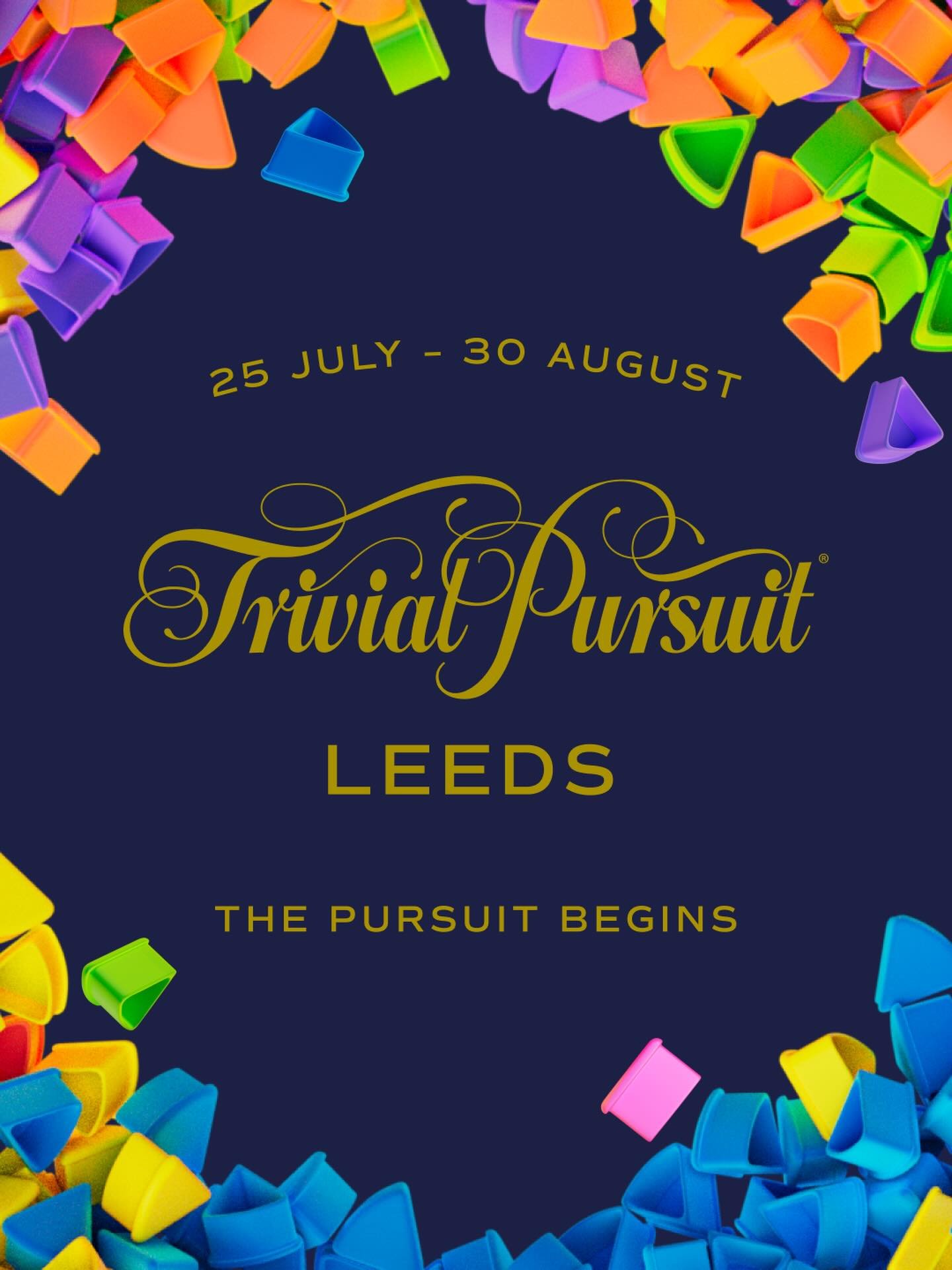 Leeds is set to become a giant board game this summer as Trivial Pursuit takes over the city! 🎲

We&rsquo;re excited to announce that Leeds Corn Exchange is a key location and will be home to the Arts &amp; Literature category. 📚 🎭

To mark 400 ye