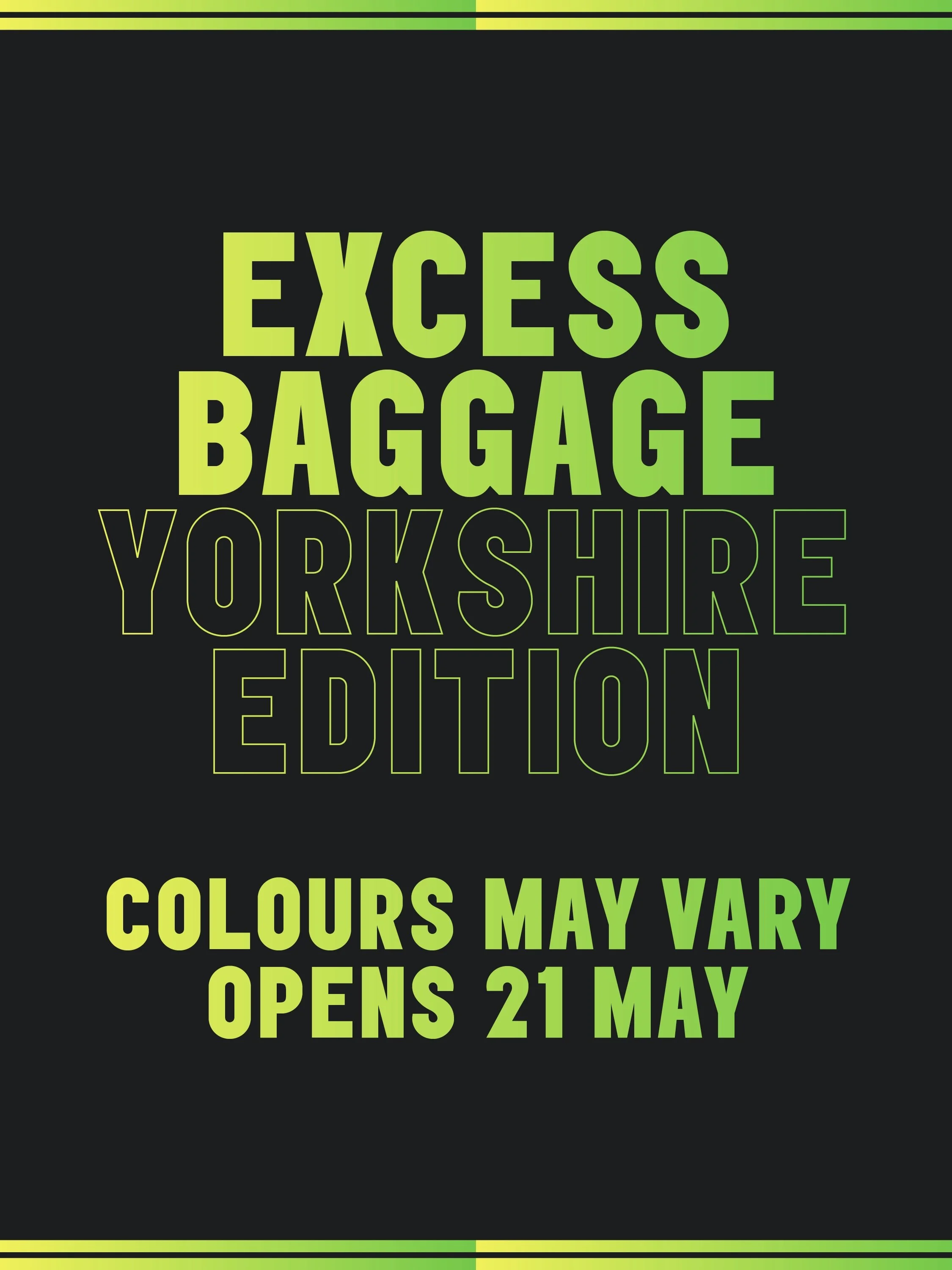 A new exhibition at @coloursmayvary, yes please! 🌈 

The exhibition &lsquo;Excess Baggage - Yorkshire Edition&rsquo; takes a deep delve into the @paper_bag_archive to present a selection of bags from all over this fair county - including terrific ex