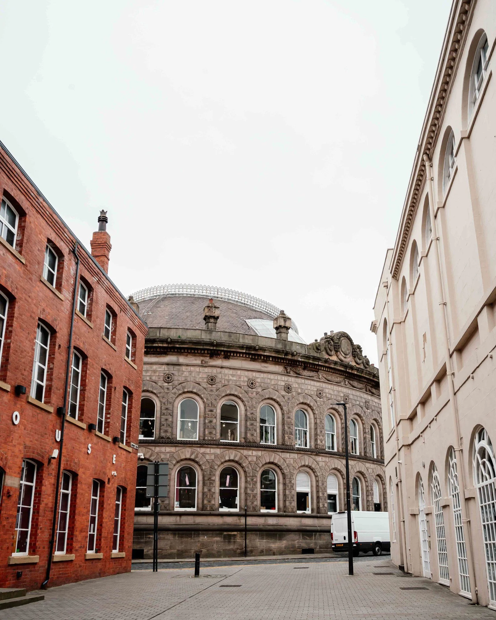 Leeds Corn Exchange from a few different angles &ndash; all gorgeous if we do say so ourselves.