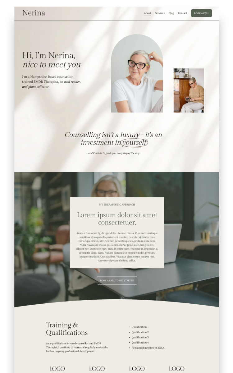 nerina-squarespace-template-about-page.webp