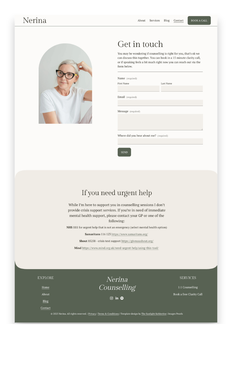 nerina-squarespace-template-contact-page.webp
