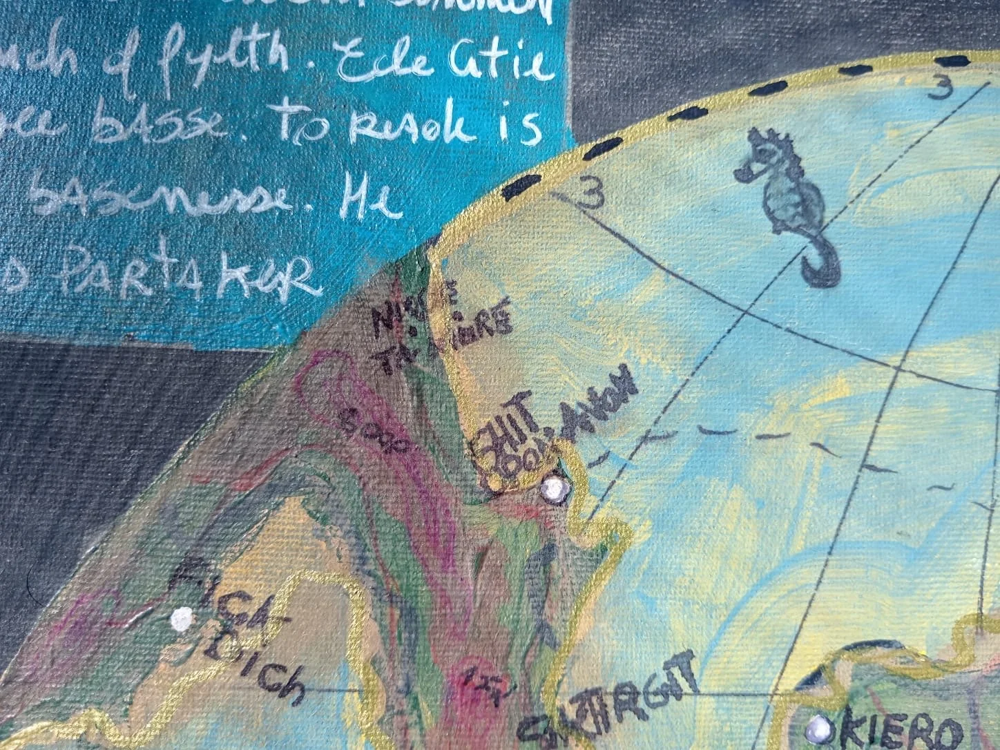 Map of the vulgar world - dettaglio