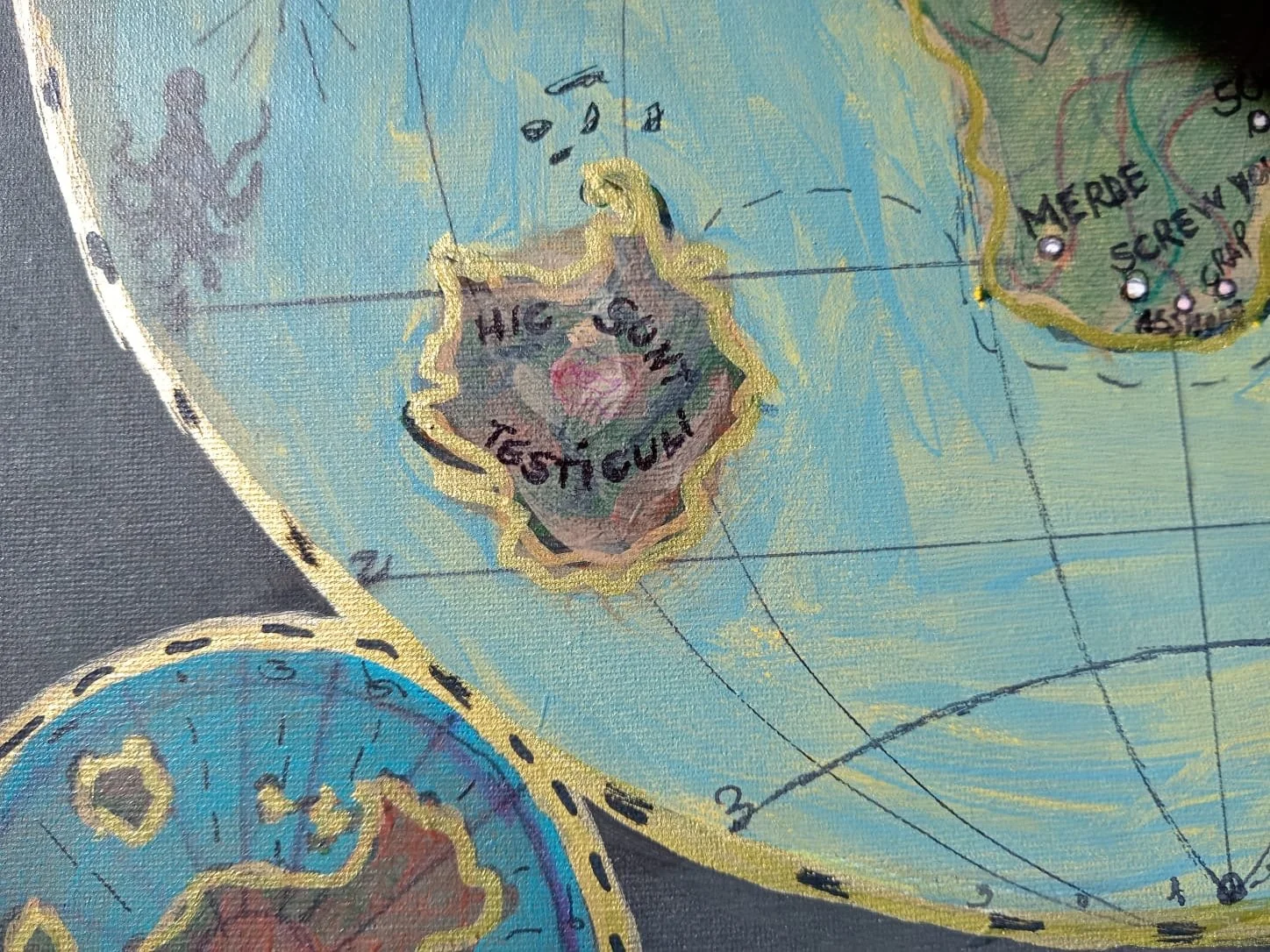 Map of the vulgar world - dettaglio