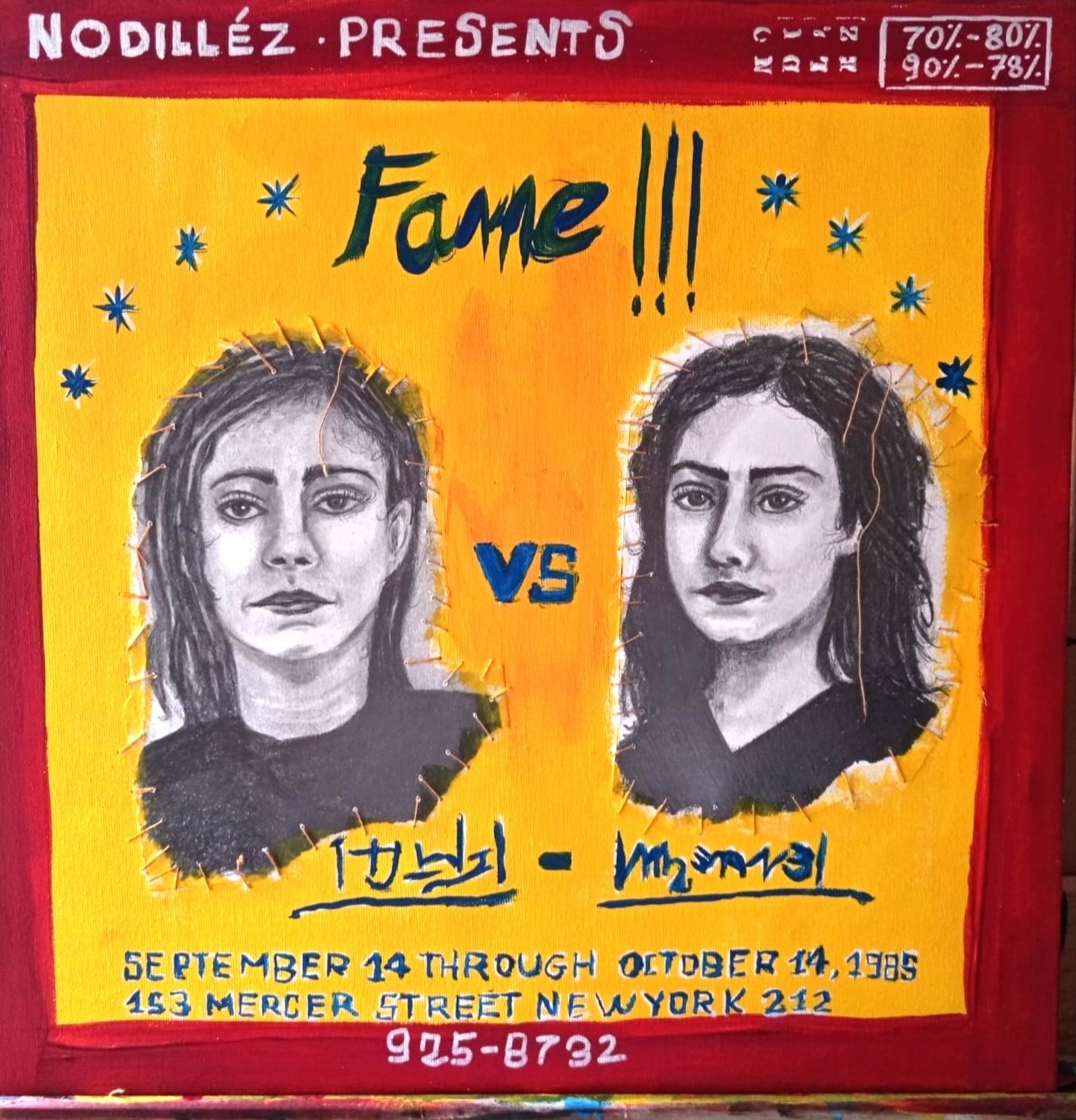 Fame!!! -
Tecnica Mista - 
40x40