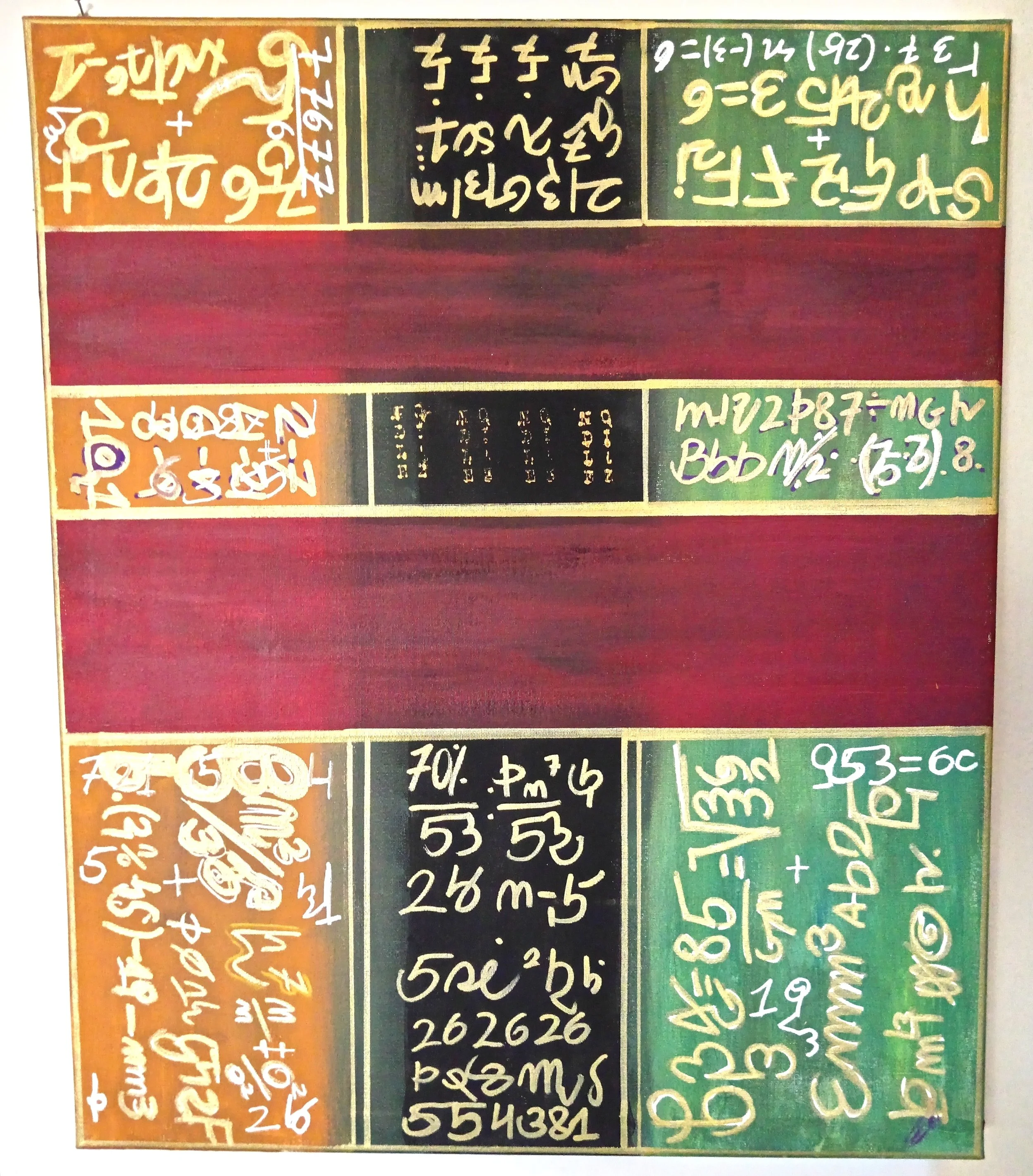 Quadro per un Salotto con Parete Nocciola -
Acrilico -
50x60