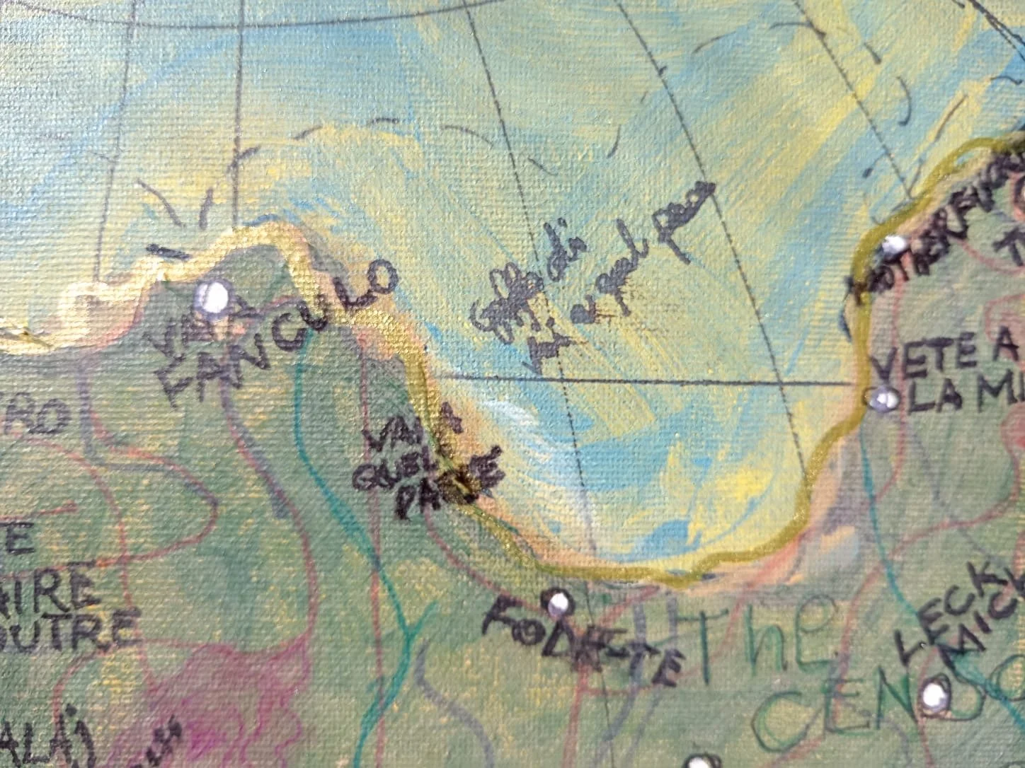 Map of the vulgar world - dettaglio