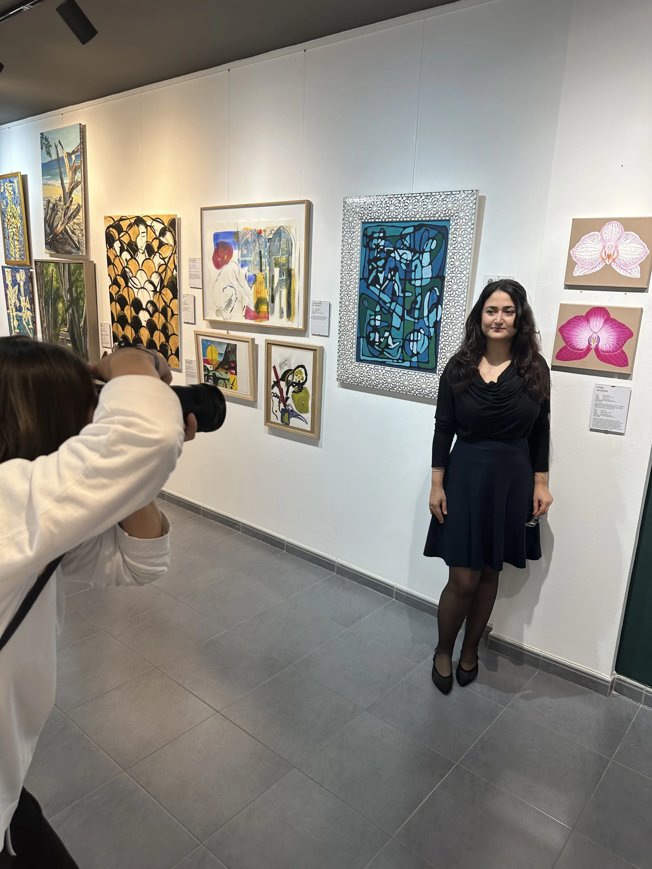 Exhibition in Barcelona, Spain 2025. Representing the new earth collection.