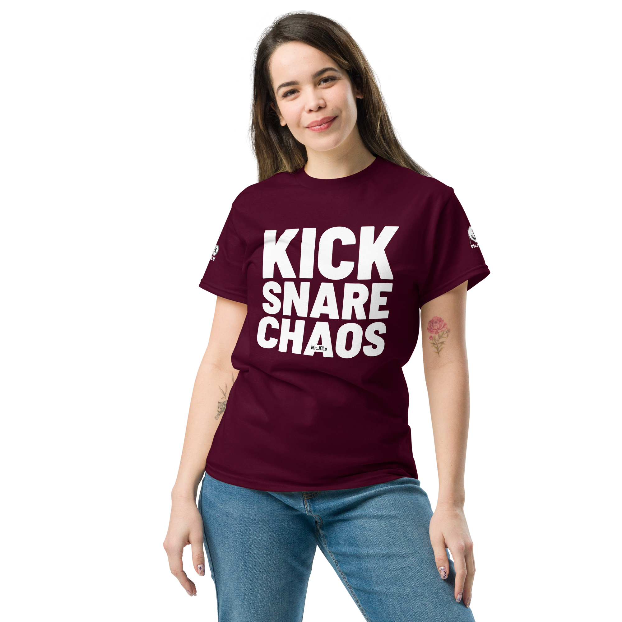 unisex-classic-tee-maroon-front-69ca8f8cec622.png